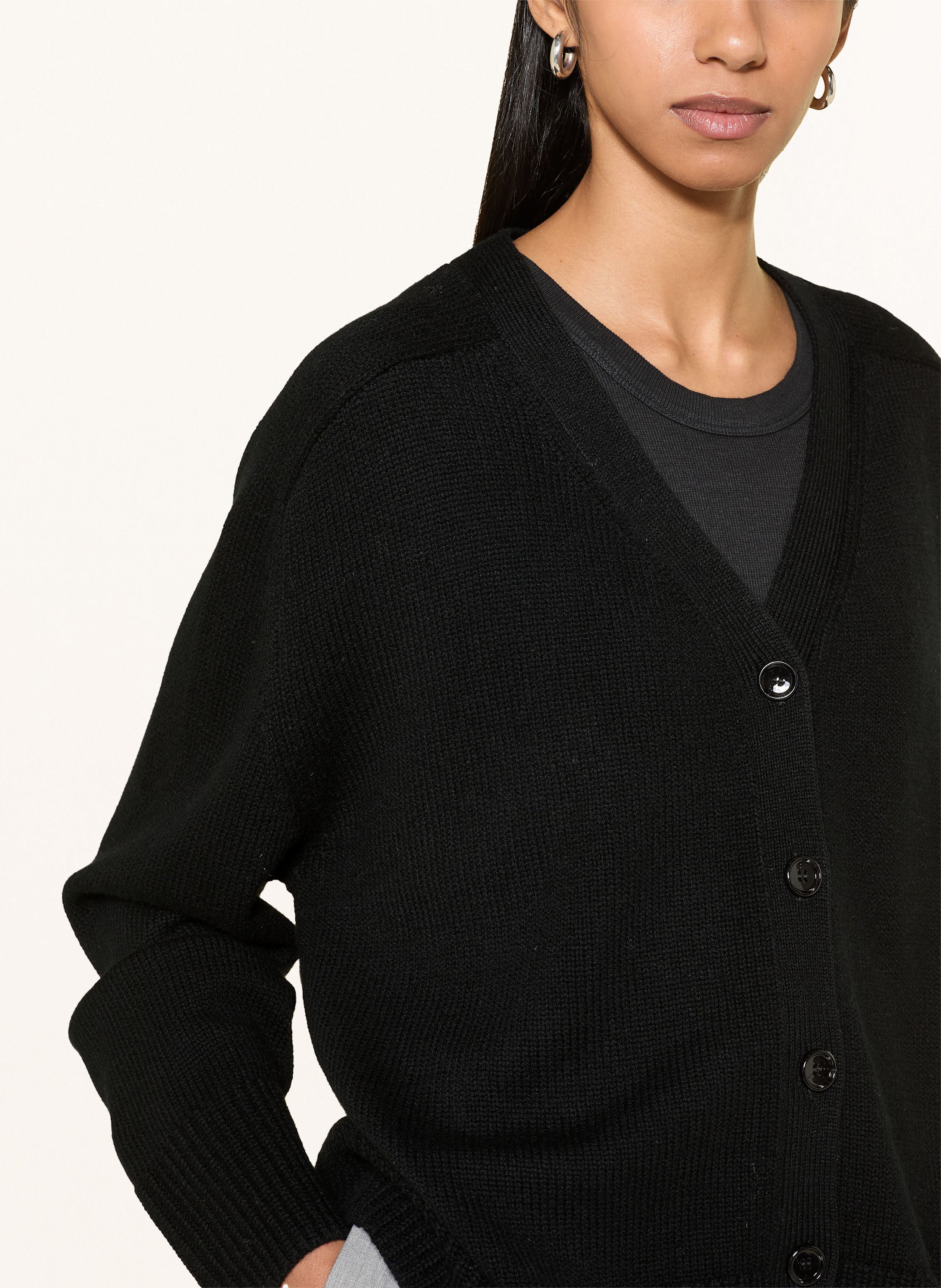 Strickjacke mit Cashmere