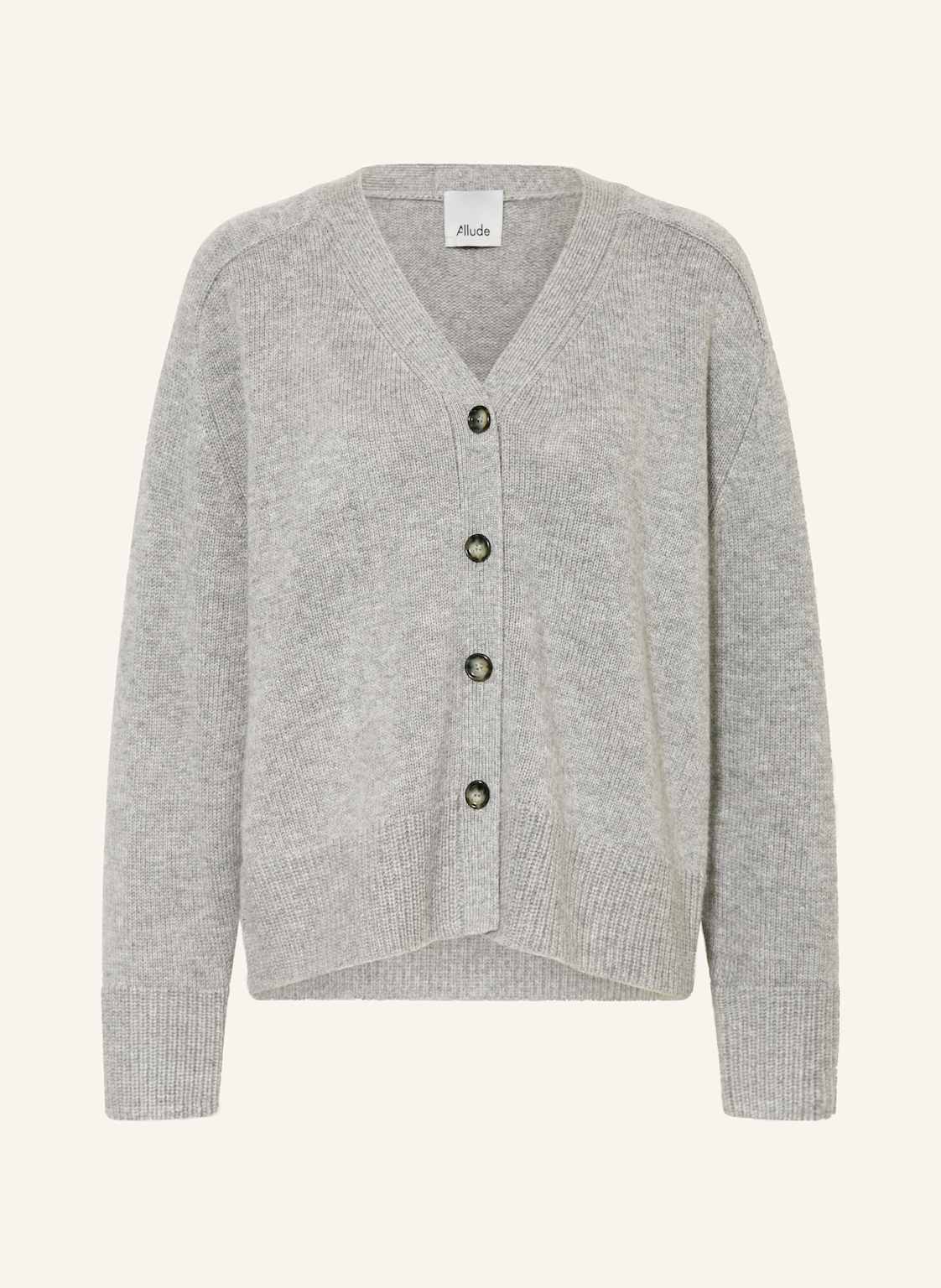 Strickjacke mit Cashmere