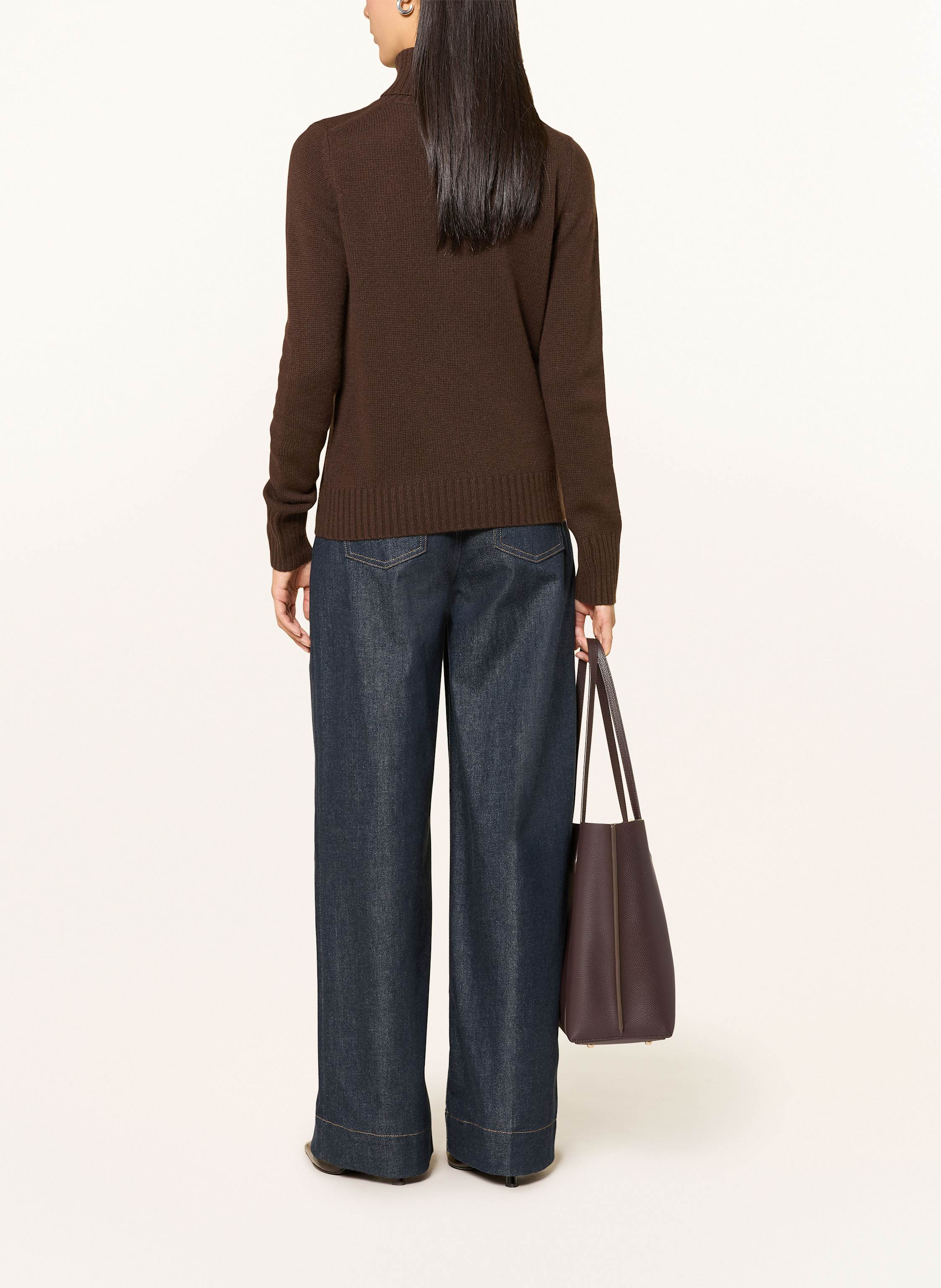 Rollkragenpullover aus Cashmere