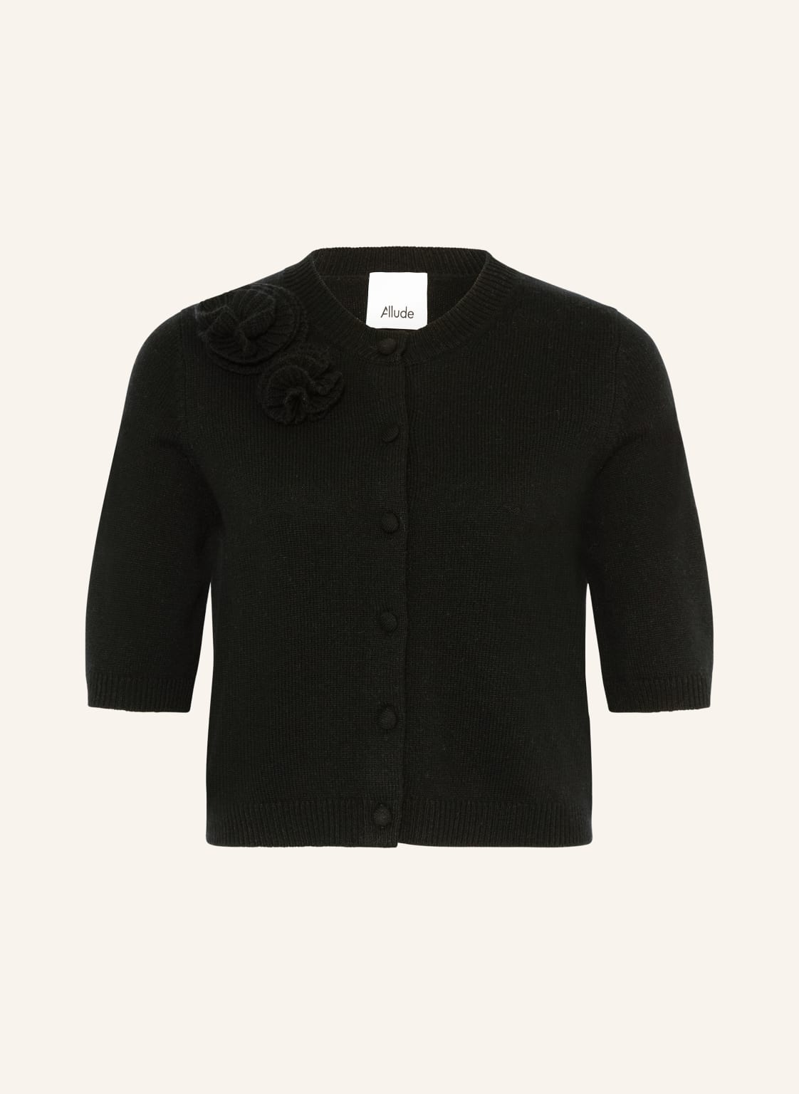 Strickjacke mit Cashmere