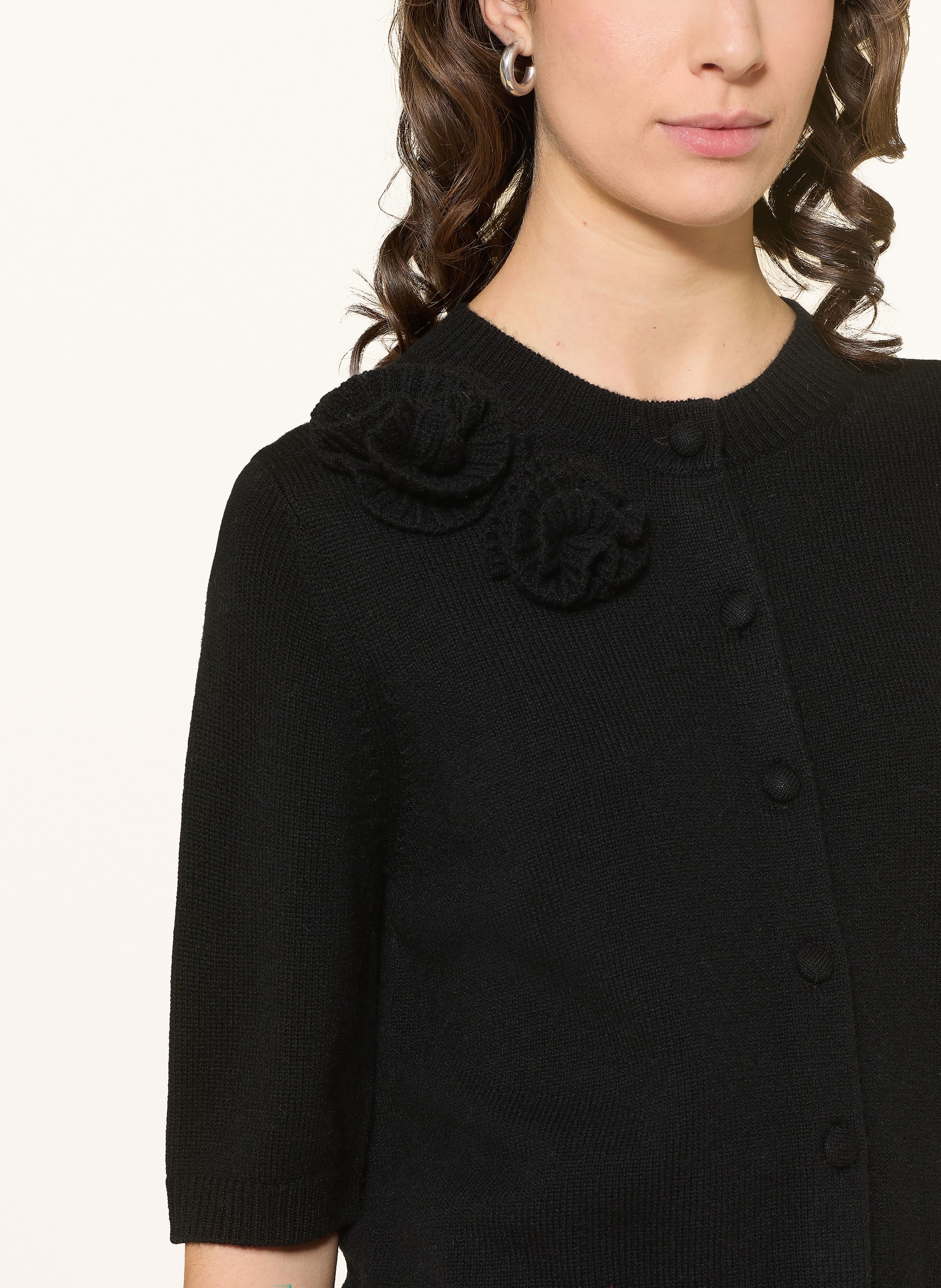 Strickjacke mit Cashmere