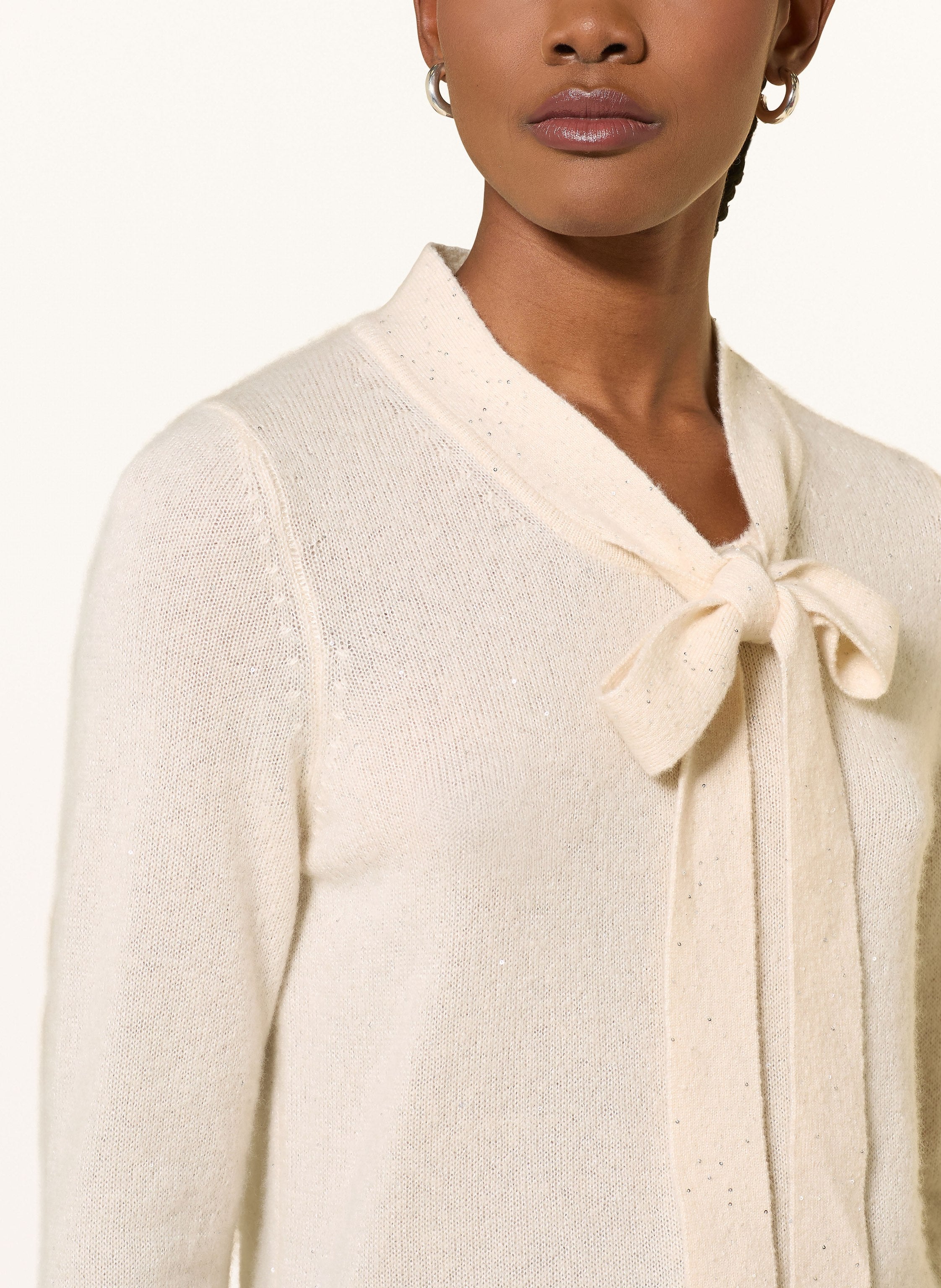 Pullover mit Cashmere und Seide