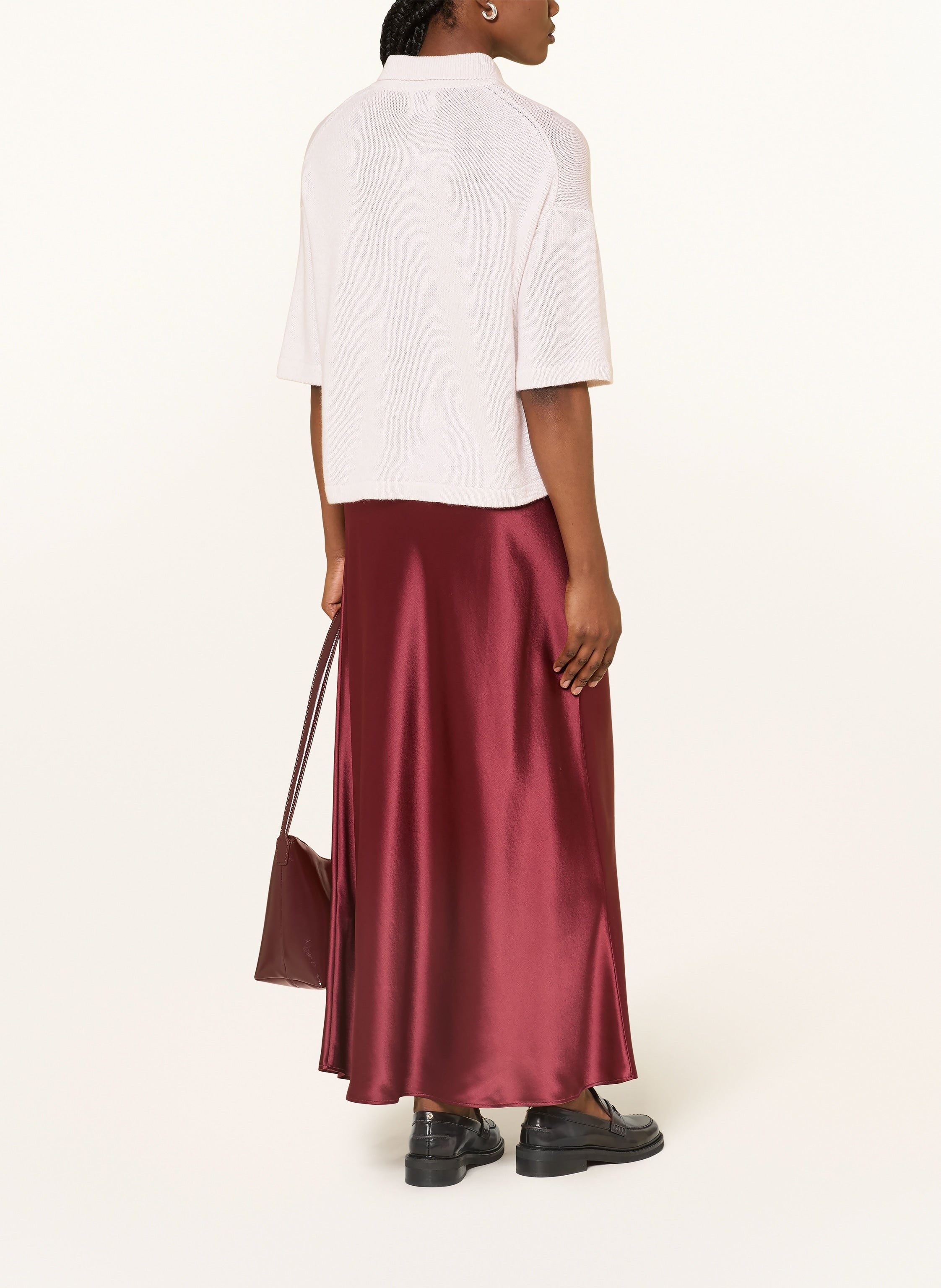 Strick-Poloshirt aus Cashmere