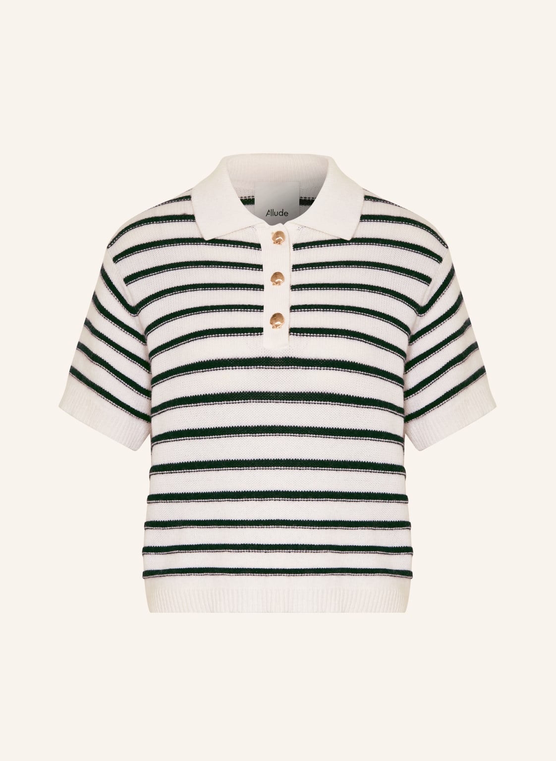 Strickshirt mit Cashmere