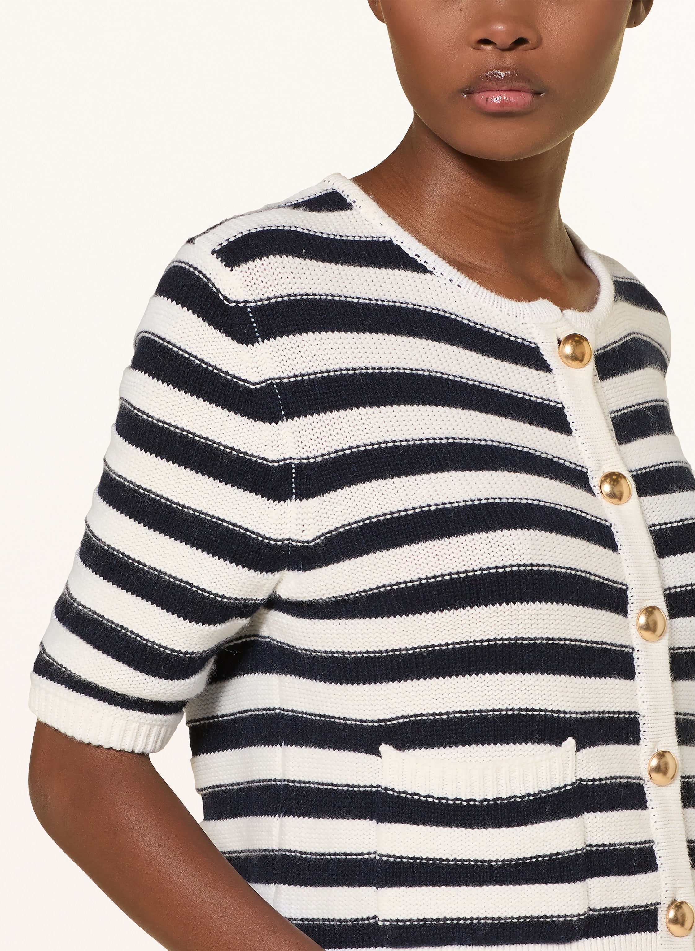 Strickjacke mit Cashmere