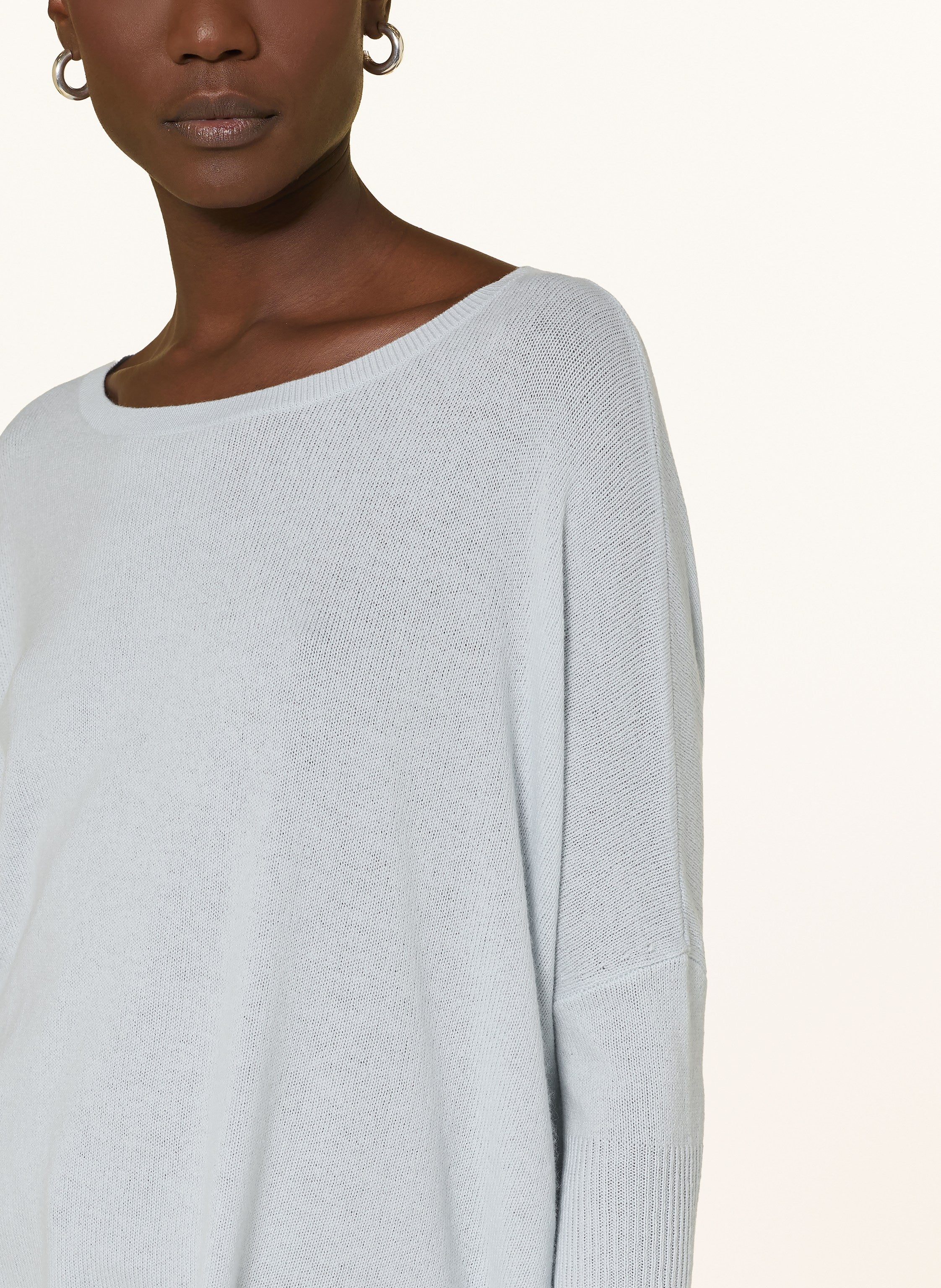 Cashmere-Pullover mit 3/4-Arm