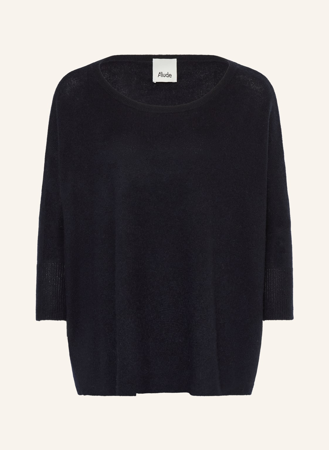 Cashmere-Pullover mit 3/4-Arm
