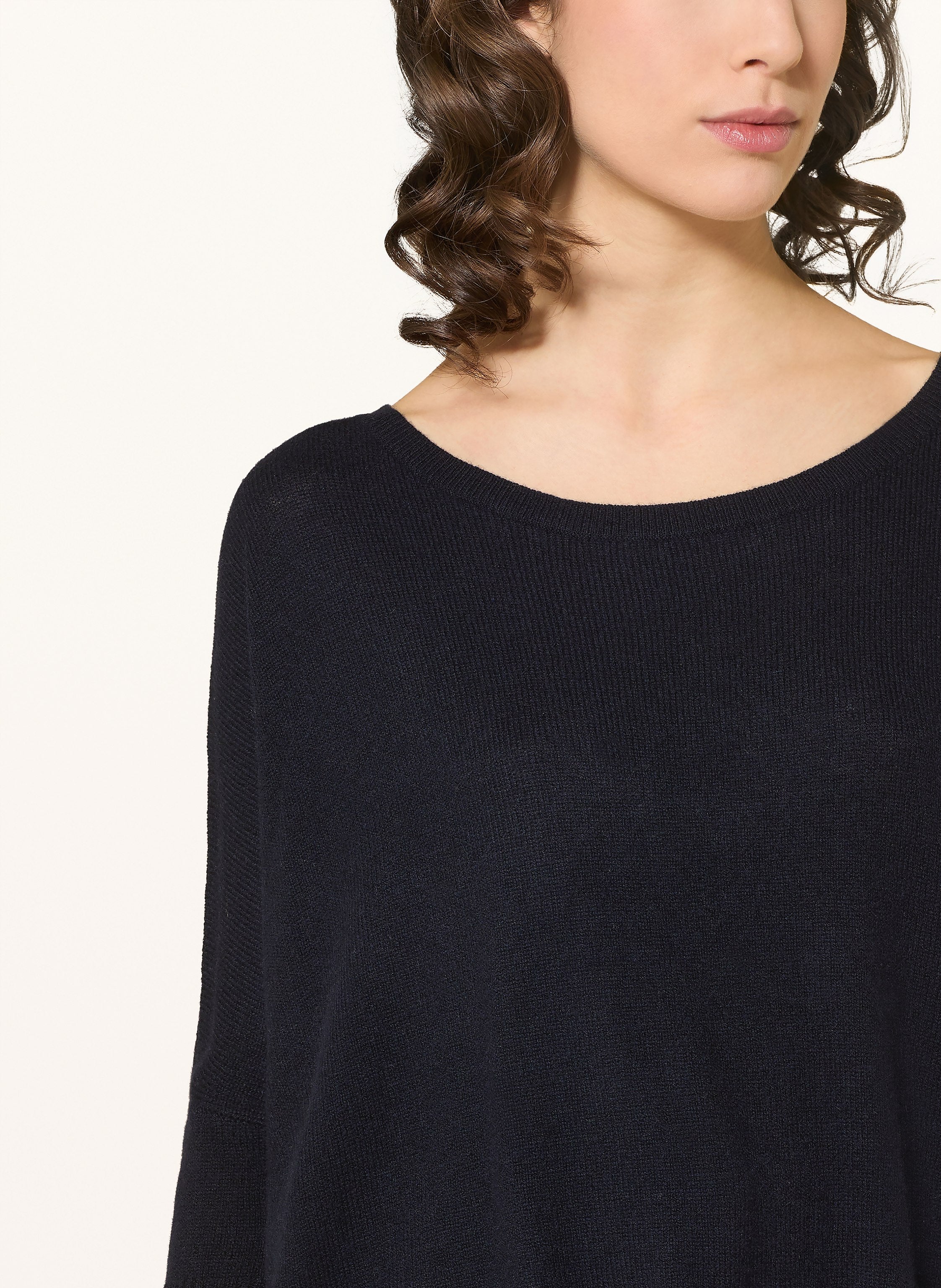 Cashmere-Pullover mit 3/4-Arm