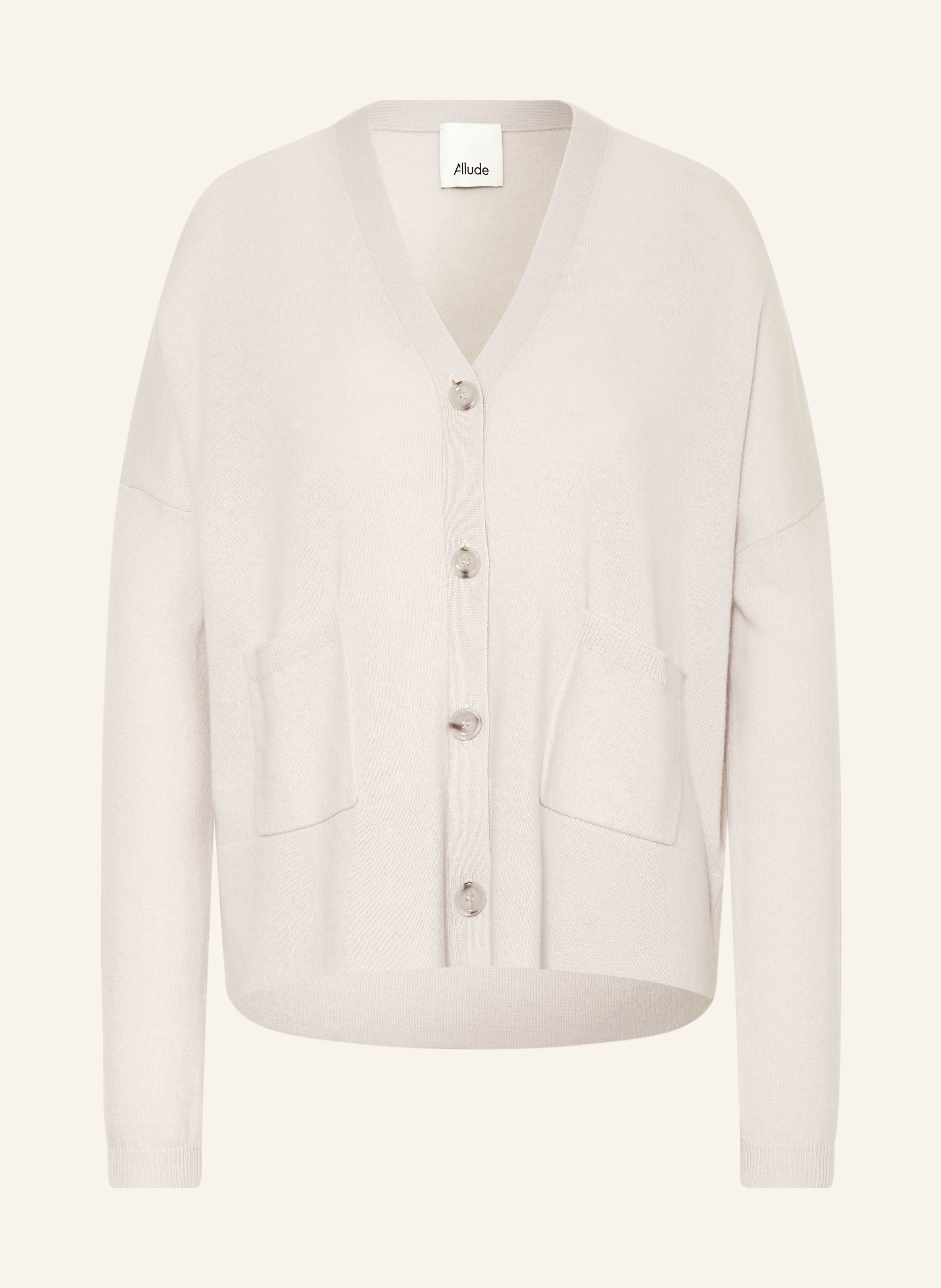 Strickjacke mit Cashmere