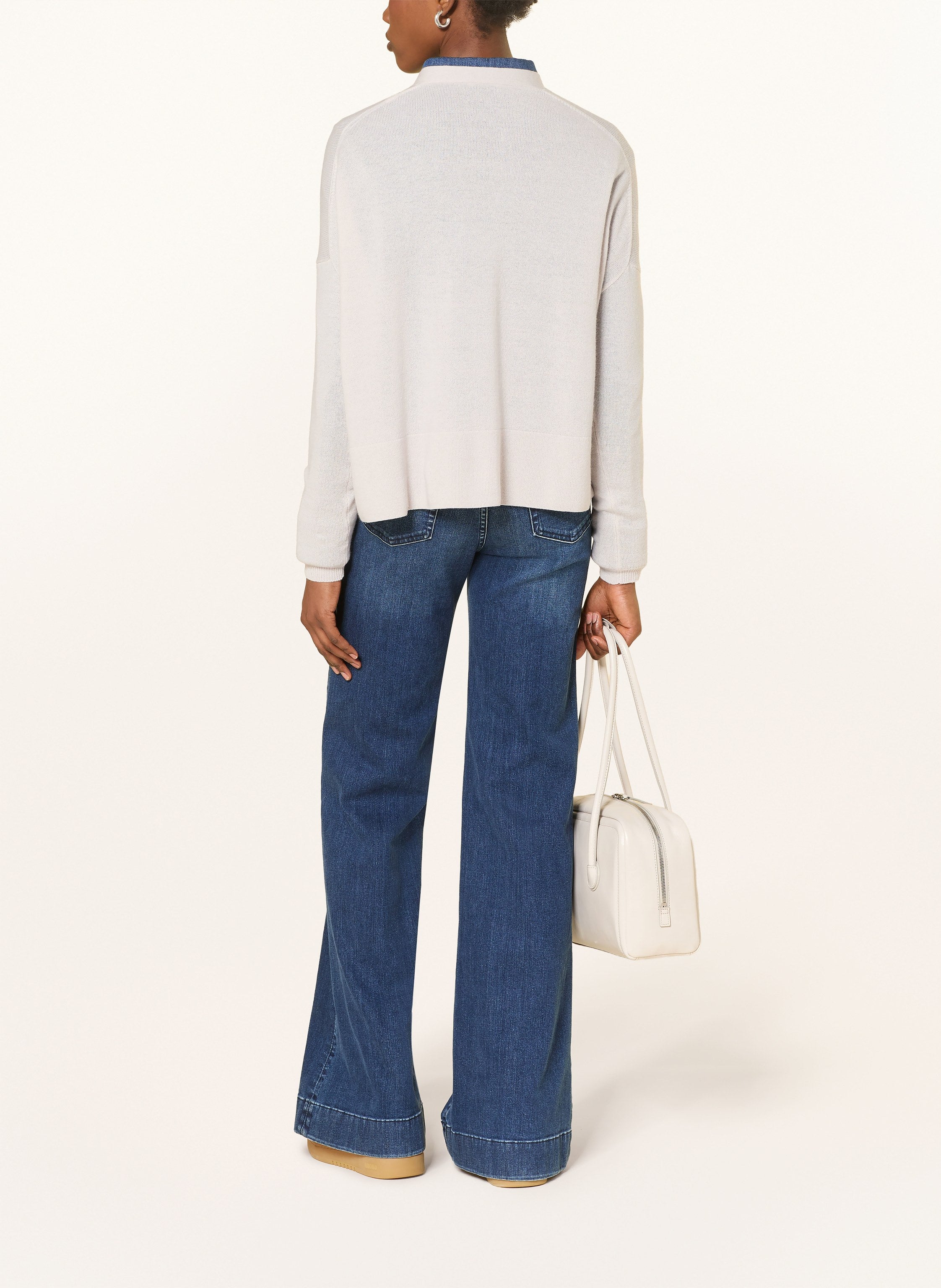 Strickjacke mit Cashmere