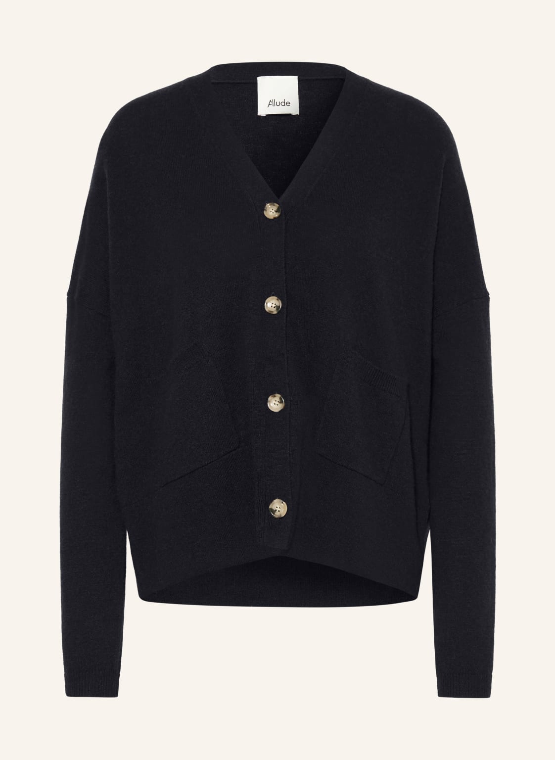 Strickjacke mit Cashmere