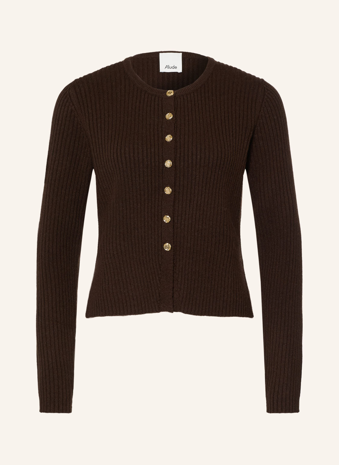 Strickjacke mit Cashmere