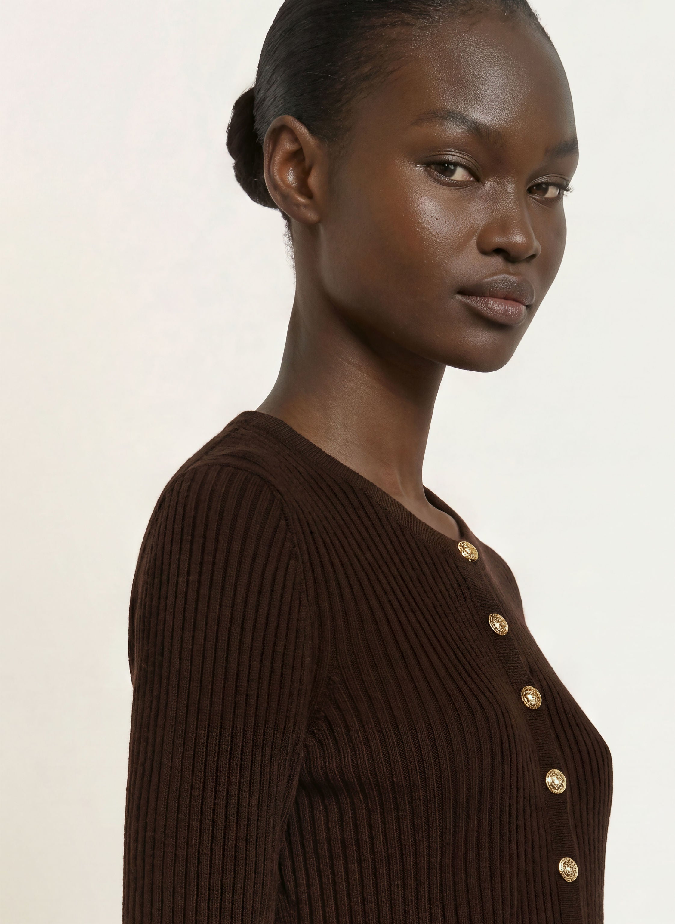 Strickjacke mit Cashmere