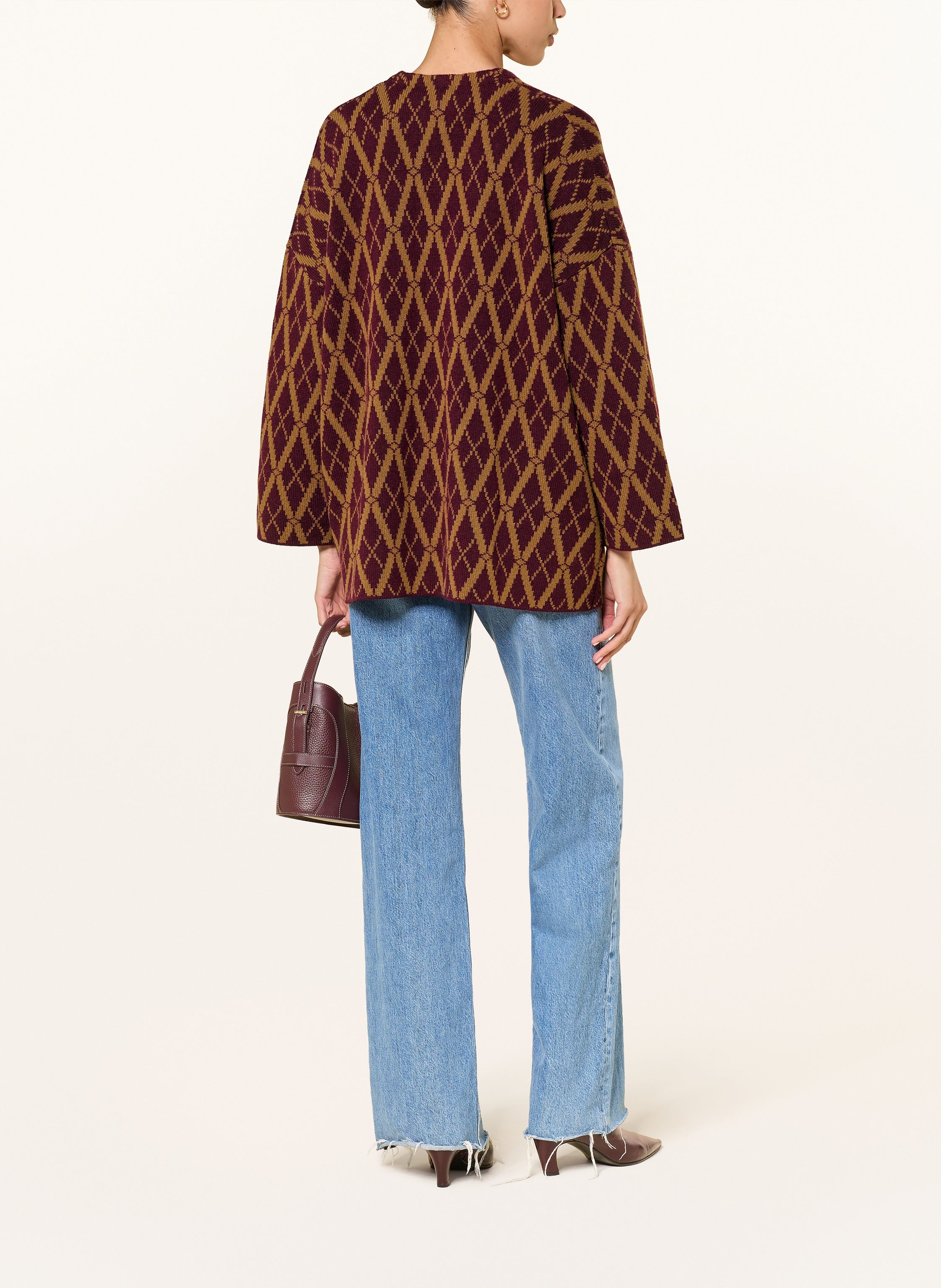 Strickjacke mit Cashmere