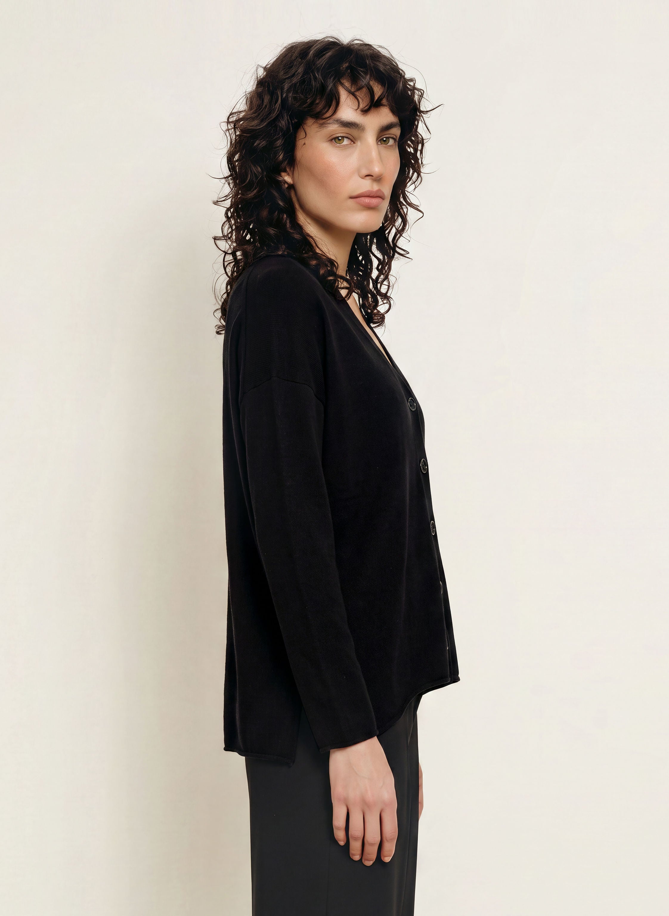 Oversized-Strickjacke aus Cashmere
