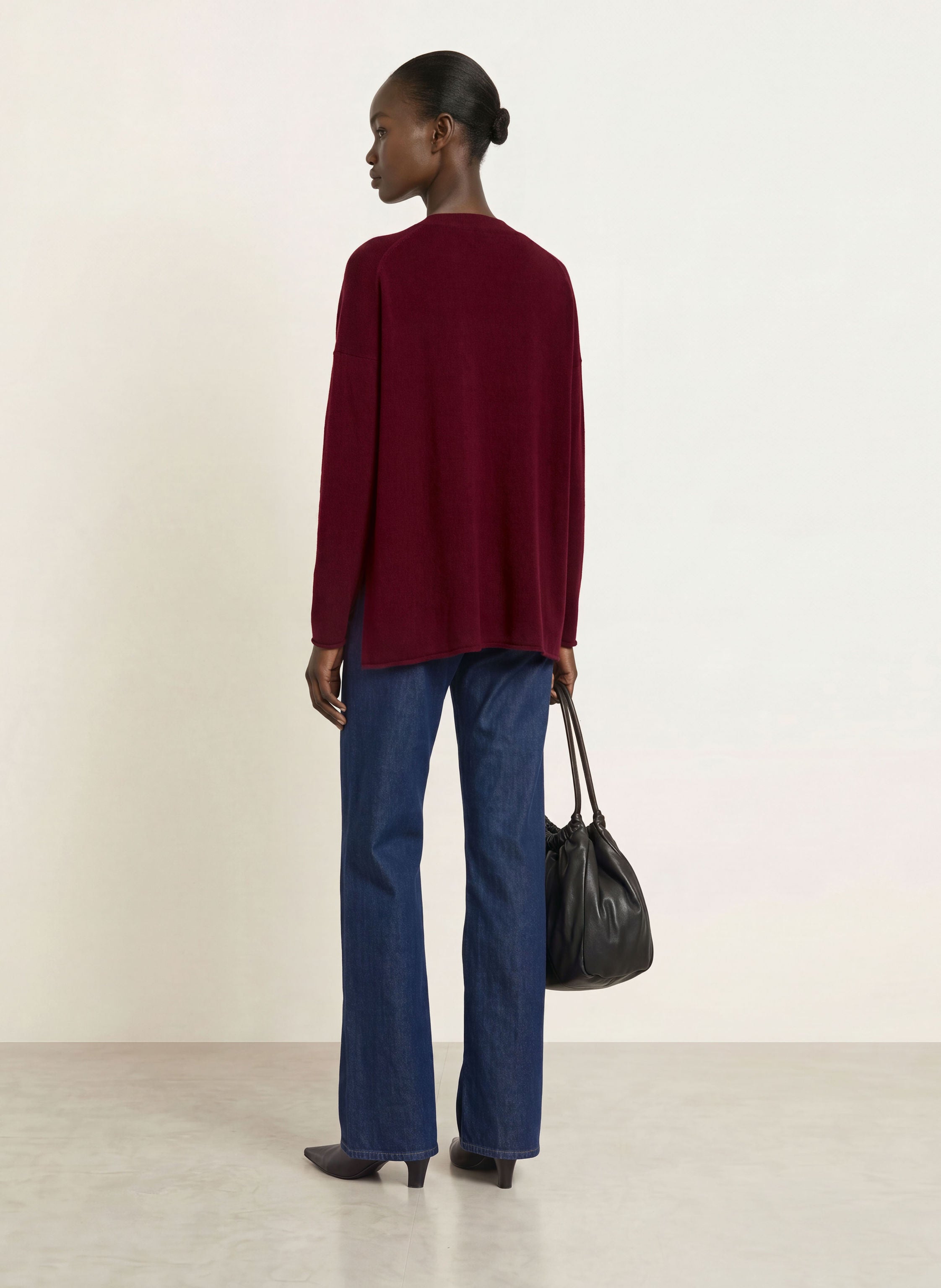 Oversized-Strickjacke aus Cashmere