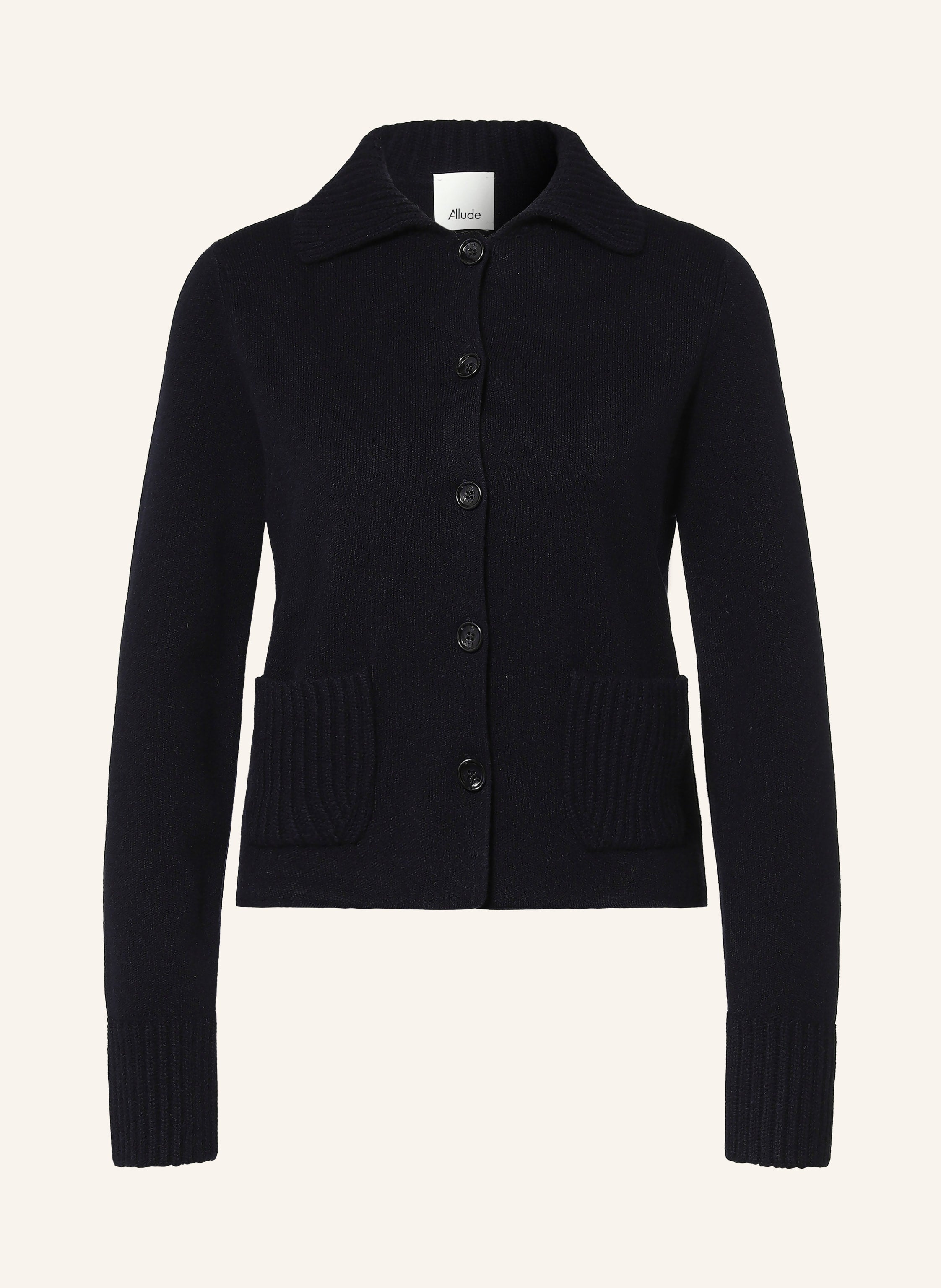 Strickjacke mit Cashmere