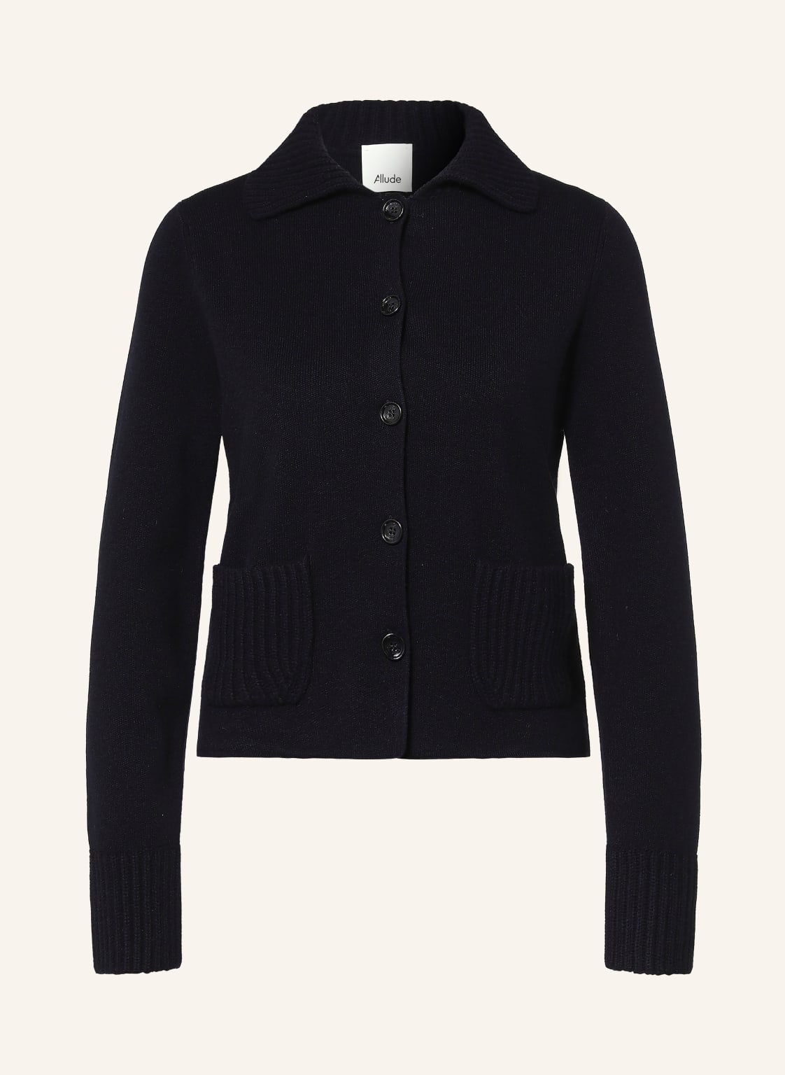 Strickjacke mit Cashmere