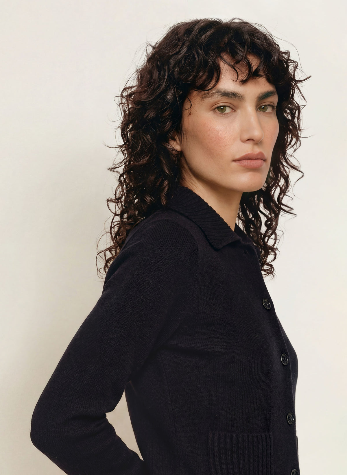 Strickjacke mit Cashmere