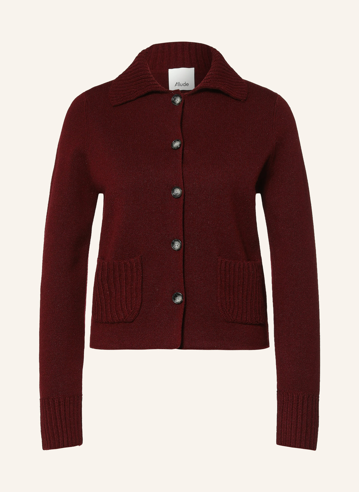 Strickjacke mit Cashmere