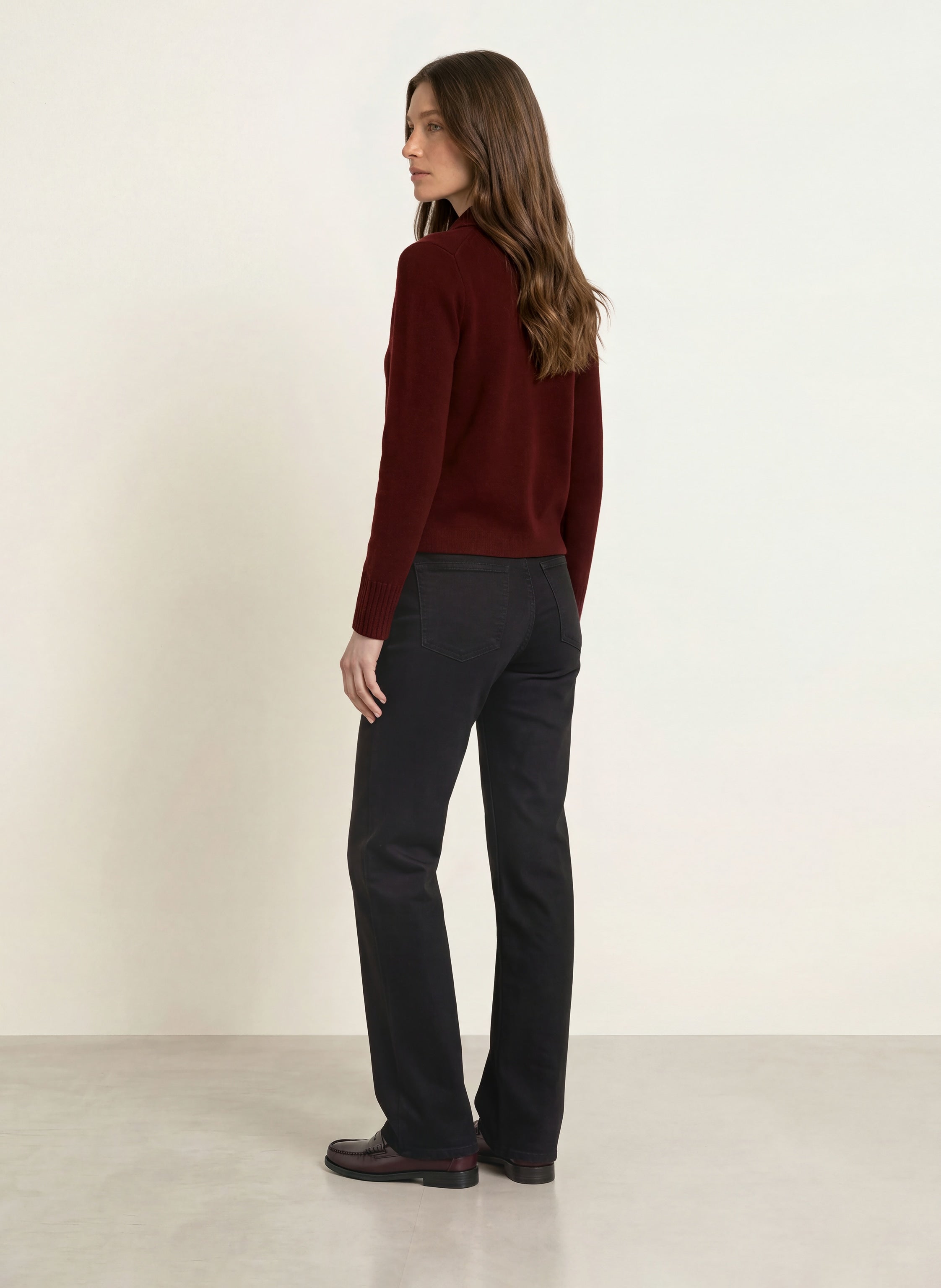 Strickjacke mit Cashmere