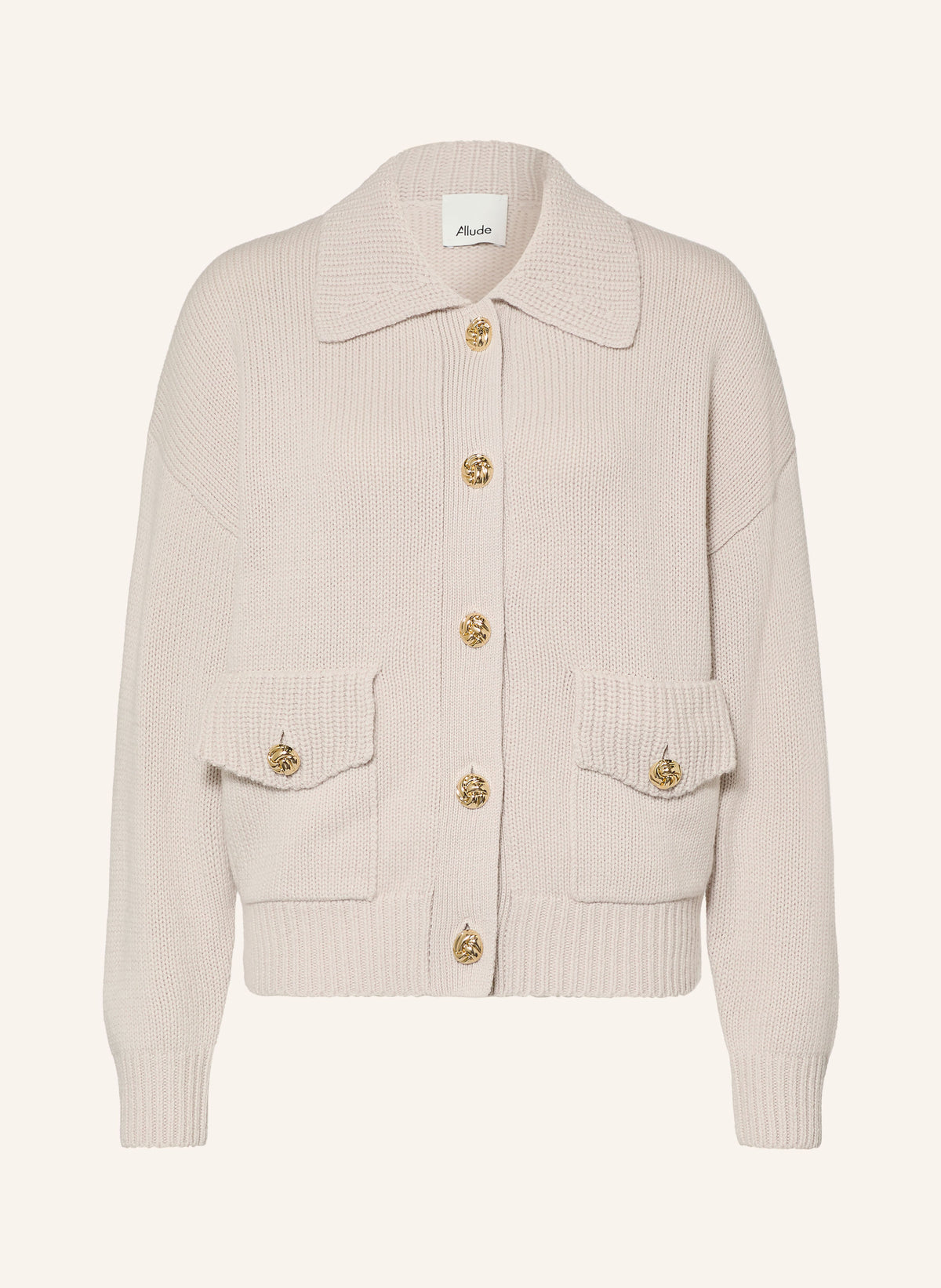 Strickjacke mit Cashmere