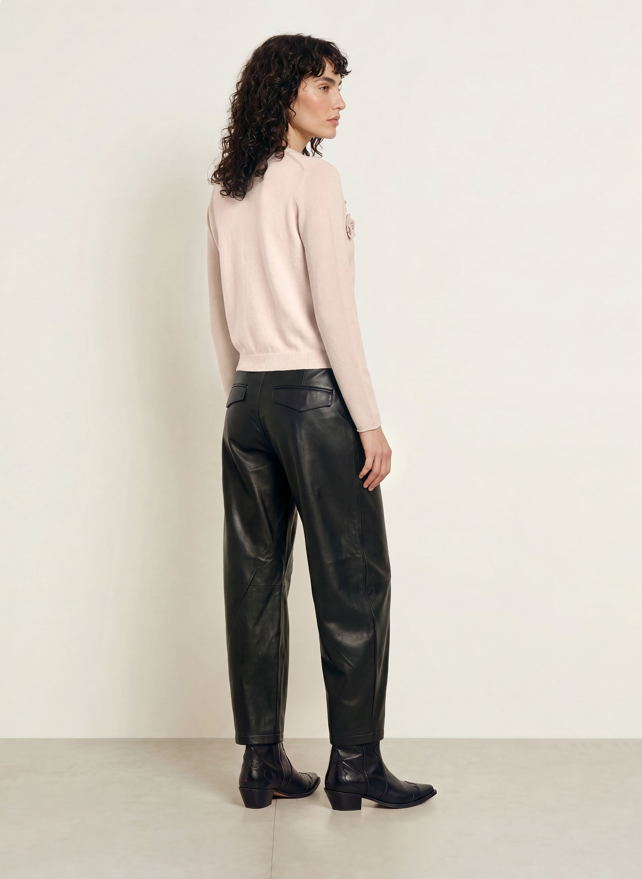 Strickjacke mit Cashmere und Schmucksteinen