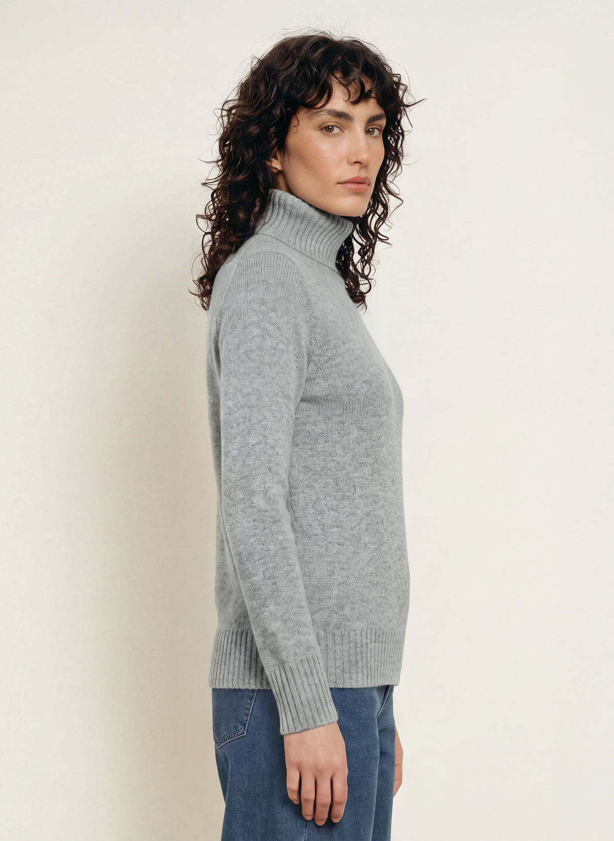 Rollkragenpullover aus Cashmere