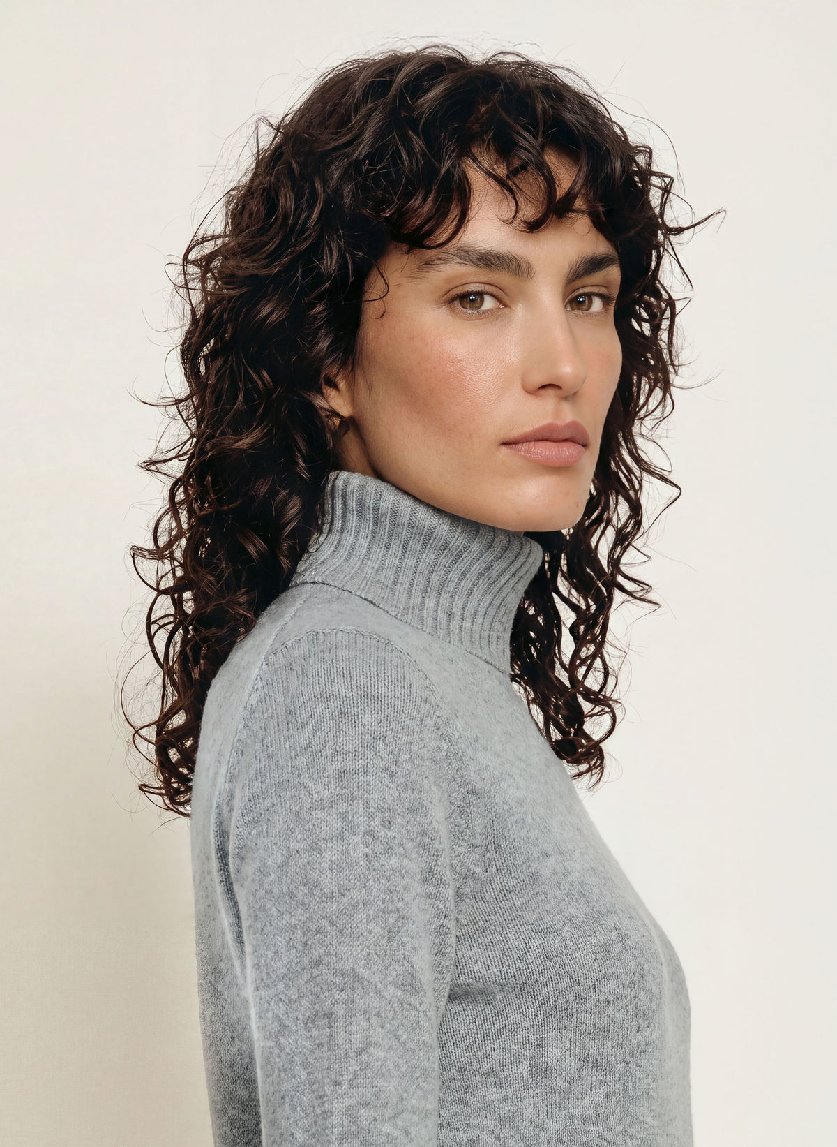 Rollkragenpullover aus Cashmere