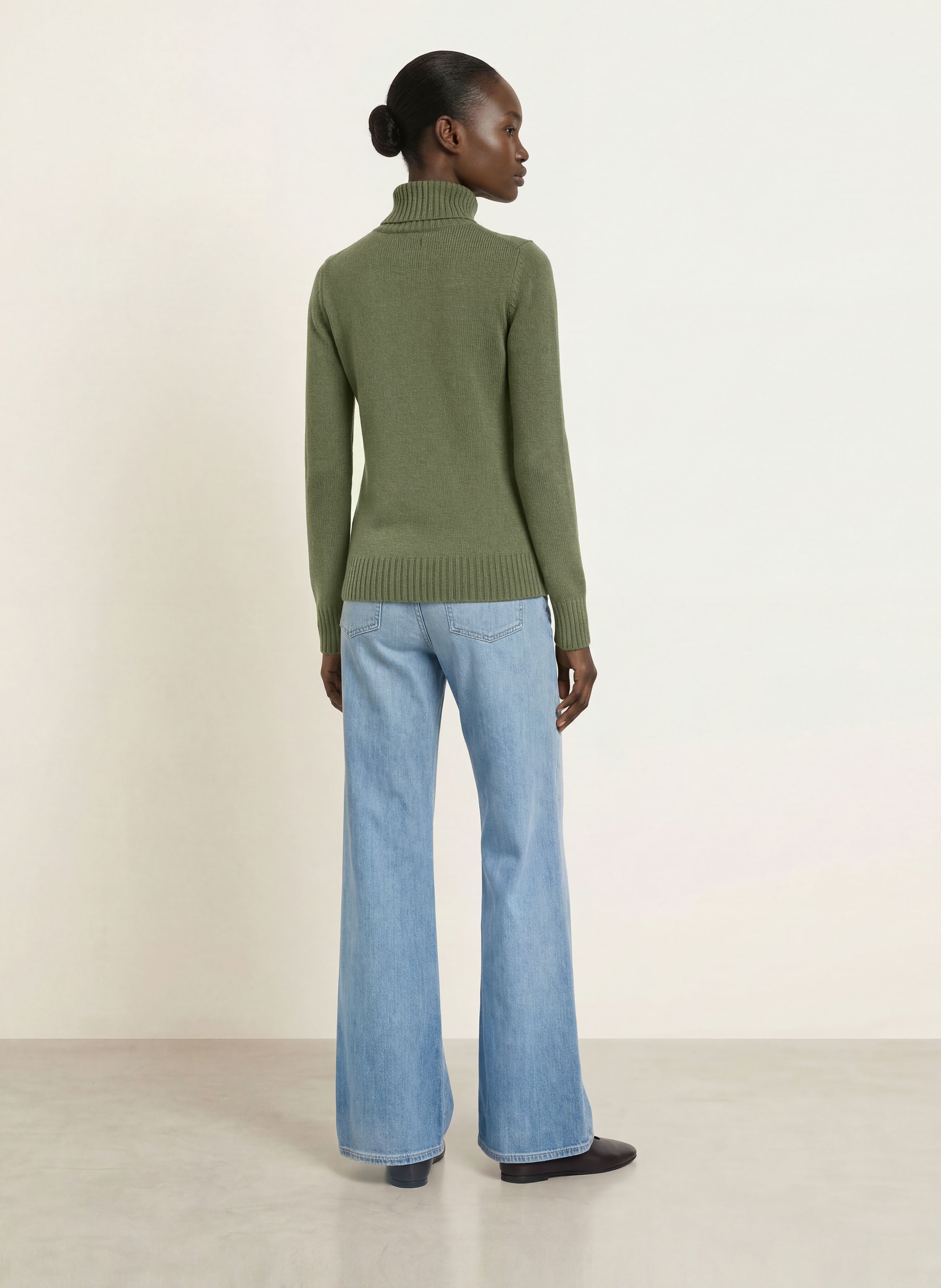 Rollkragenpullover aus Cashmere