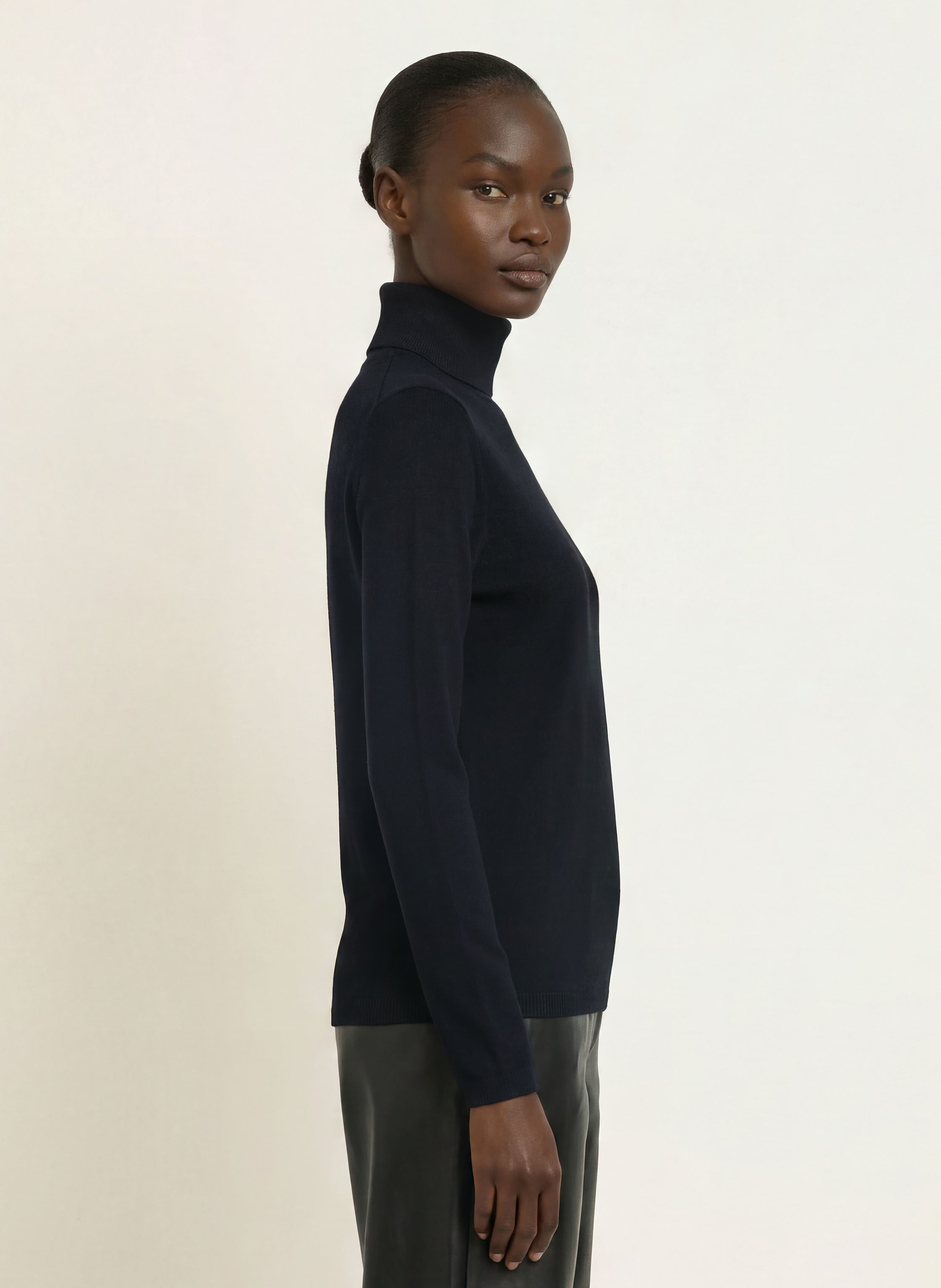 Rollkragenpullover aus Cashmere