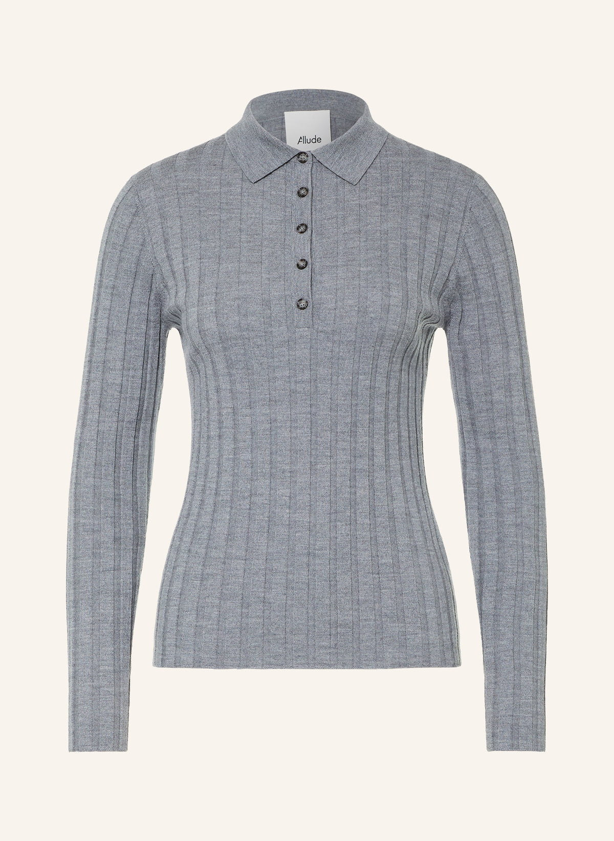 Strick-Poloshirt