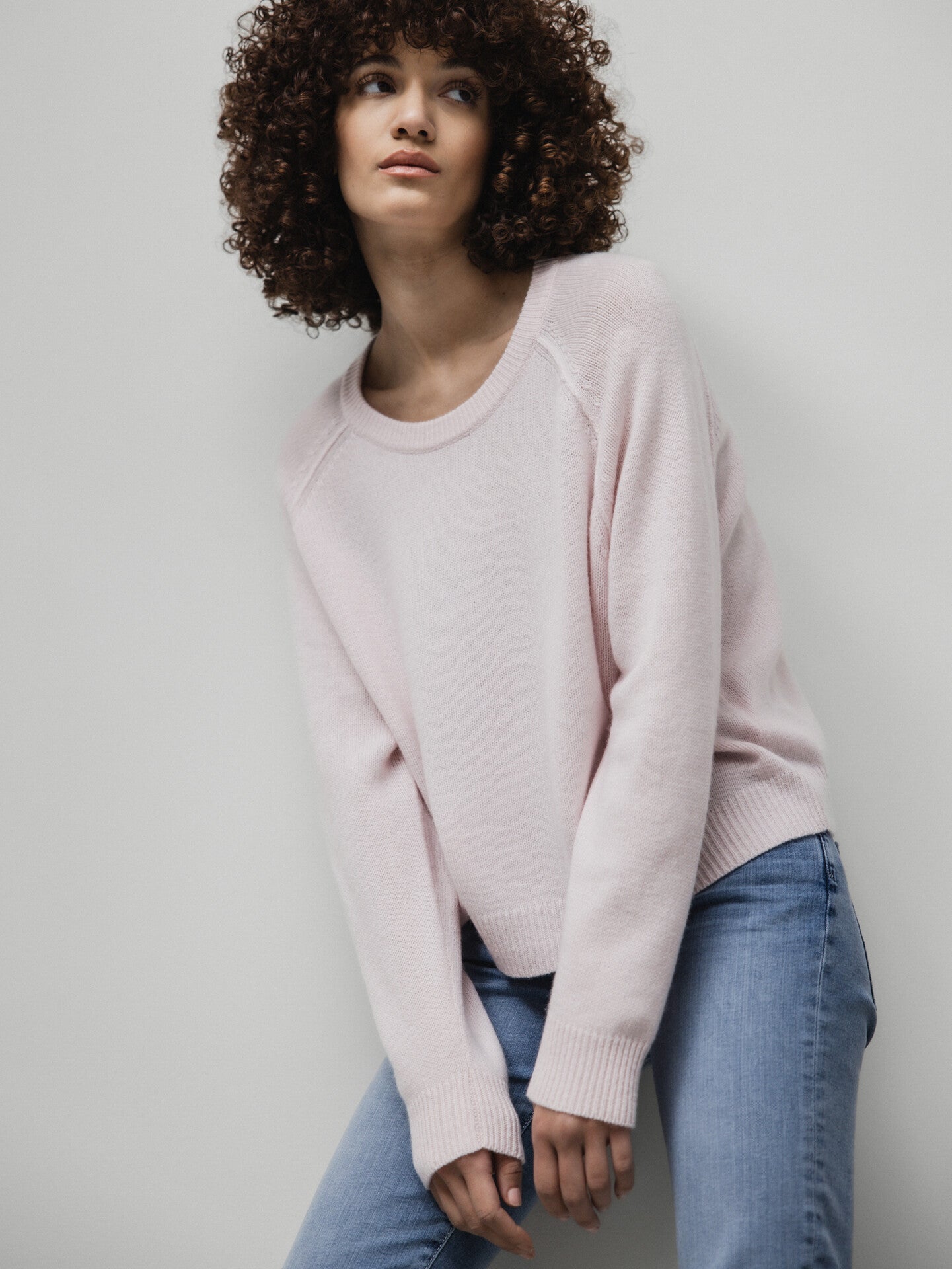 ALLUDE Pullover aus Cashmere Damen (60 SOFT ROSE)