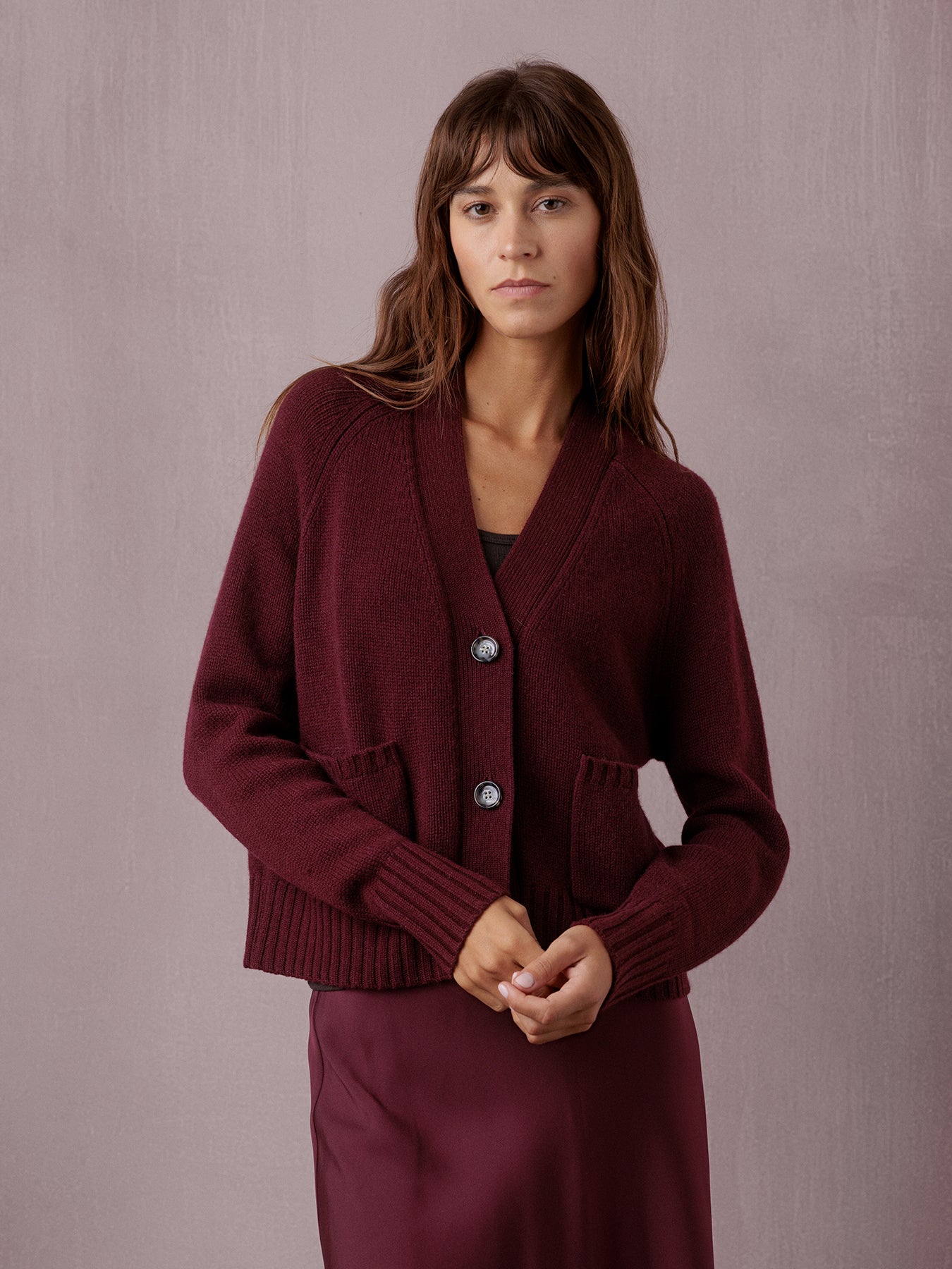 ALLUDE Strickjacke Damen (68 WINE)