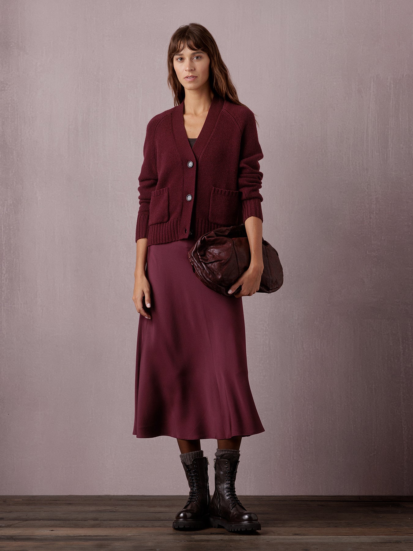 ALLUDE Strickjacke Damen (68 WINE)