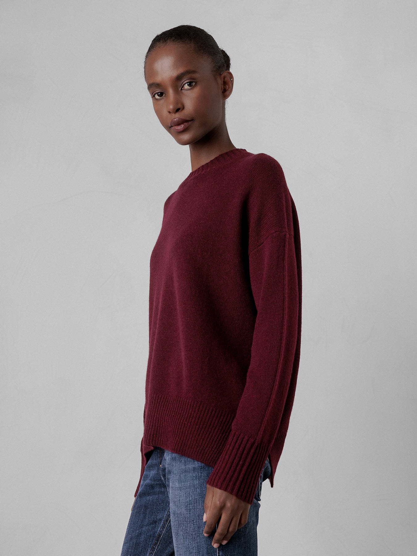 ALLUDE Pullover aus Cashmere Damen (68 WINE)