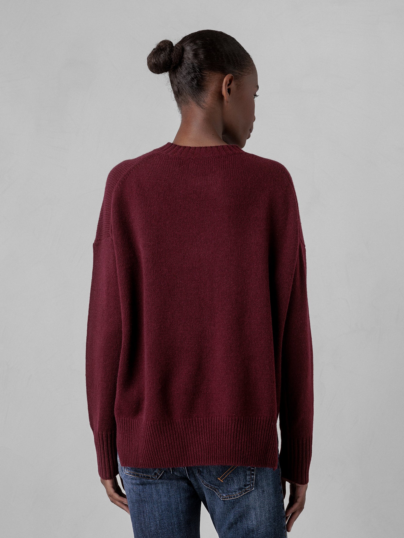 ALLUDE Pullover aus Cashmere Damen (68 WINE)