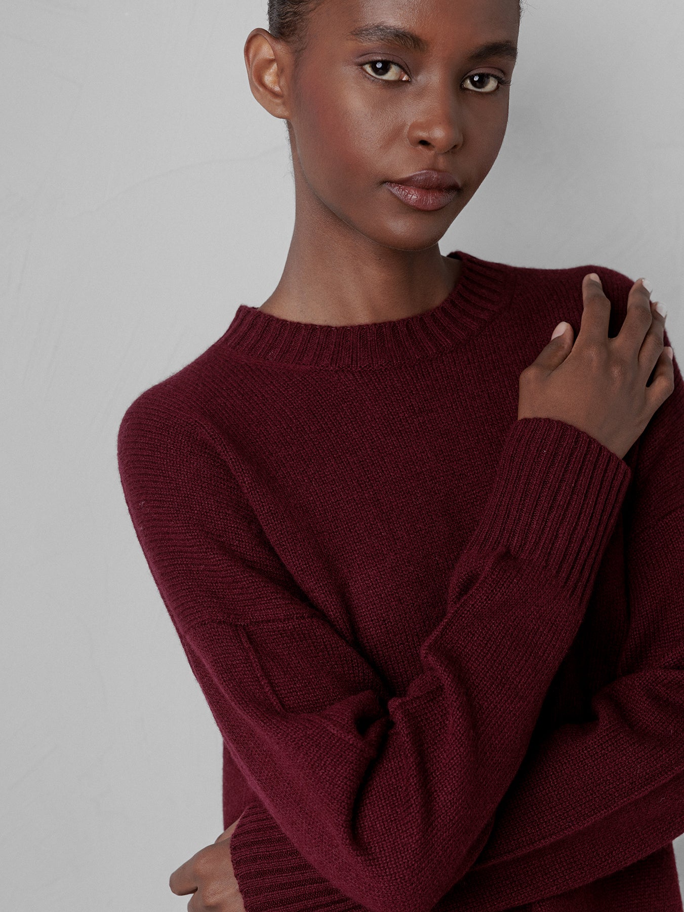 ALLUDE Pullover aus Cashmere Damen (68 WINE)
