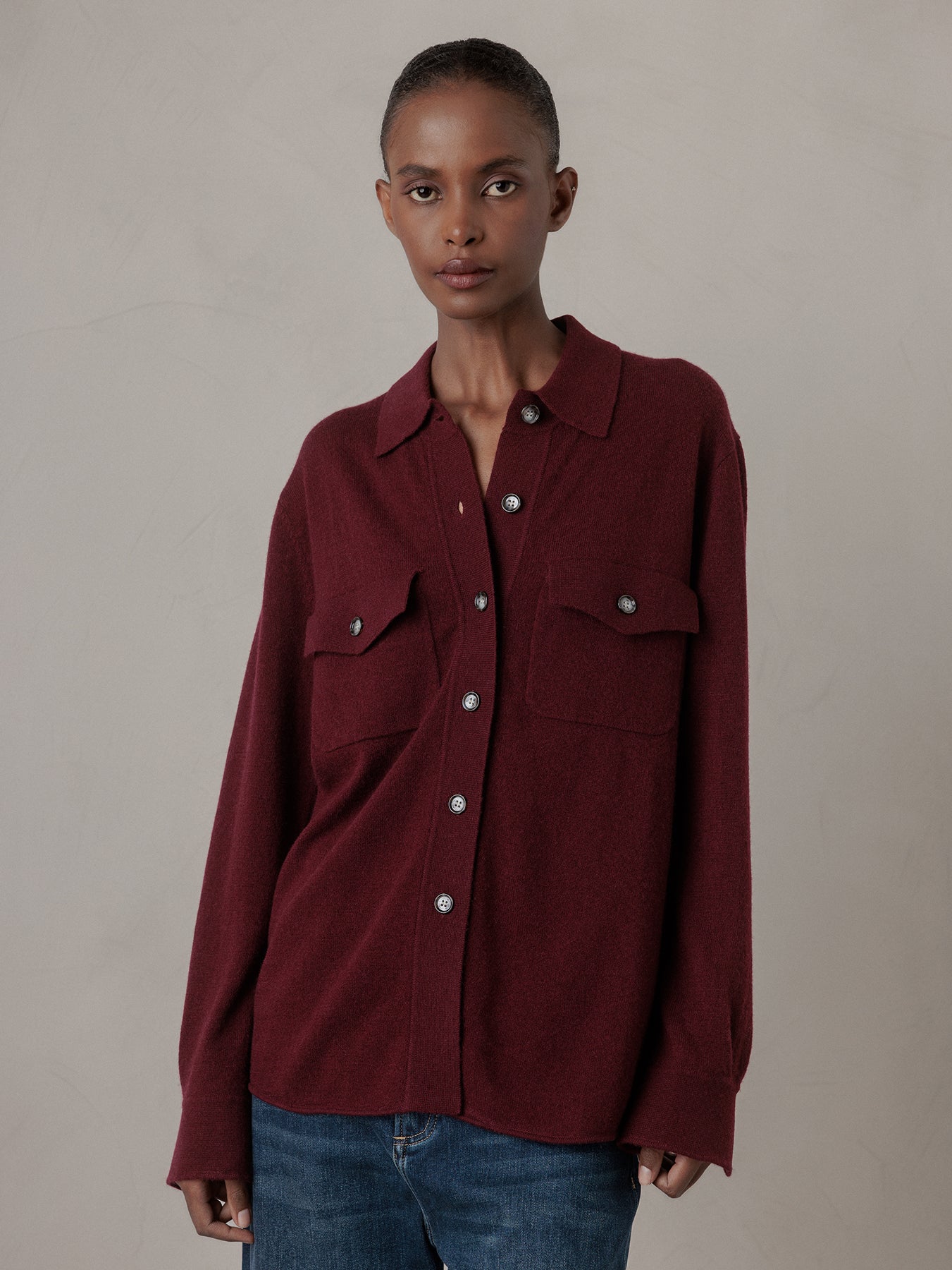 ALLUDE Hemd aus Schurwolle Damen (68 WINE)