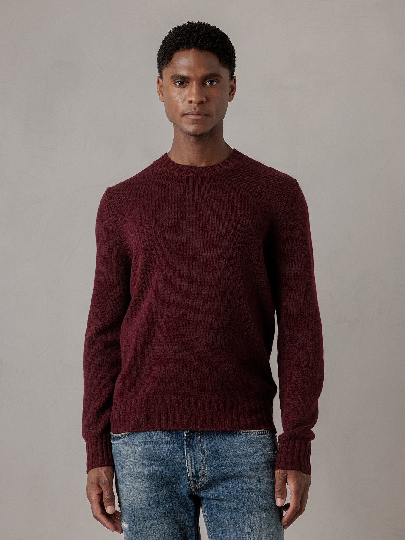 ALLUDE Pullover aus Schurwolle Herren (68 WINE)