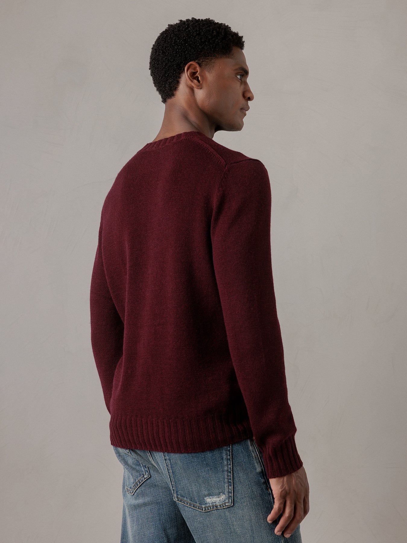 ALLUDE Pullover aus Schurwolle Herren (68 WINE)