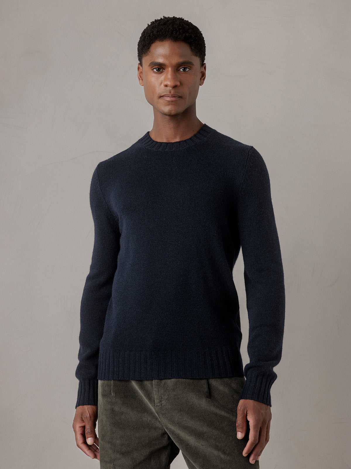 ALLUDE Pullover aus Schurwolle Herren (14 NAVY)