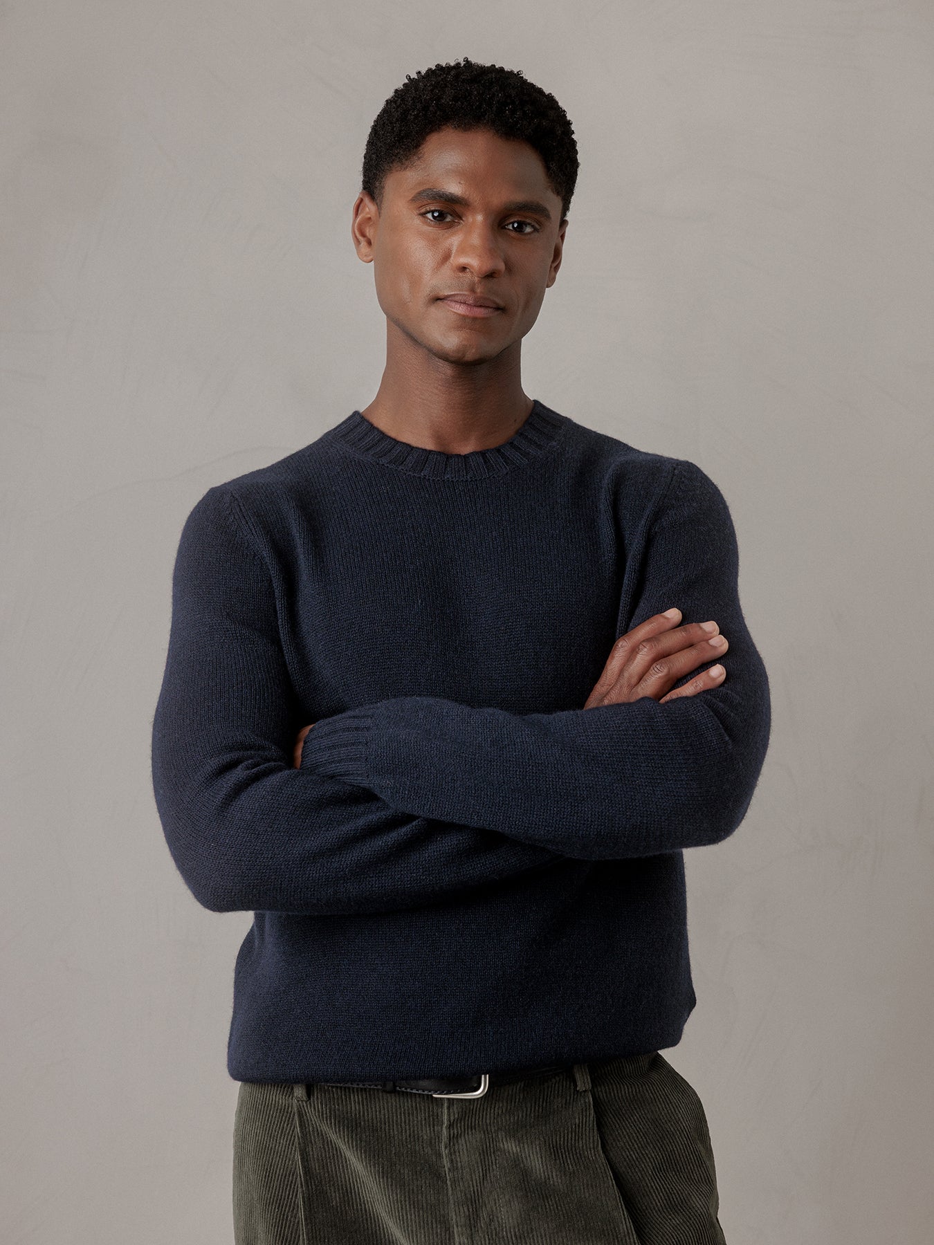 ALLUDE Pullover aus Schurwolle Herren (14 NAVY)
