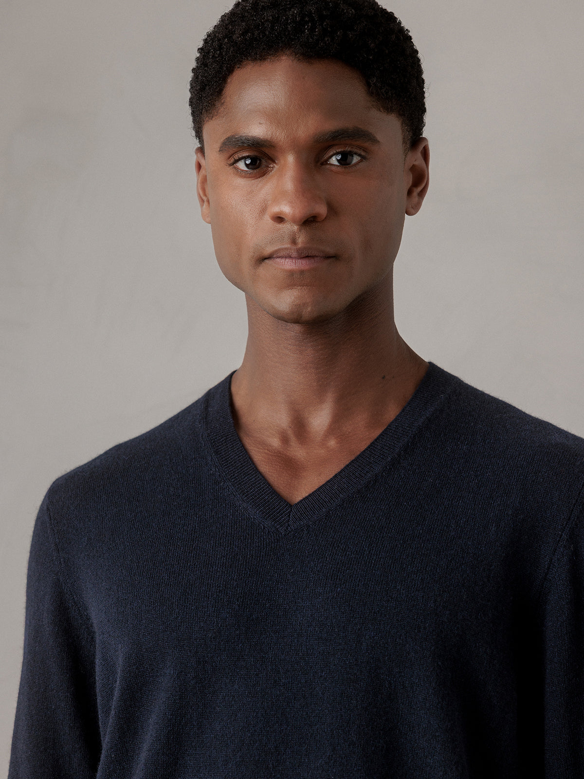 ALLUDE Feinstrickpullover aus Schurwolle Herren (14 NAVY)