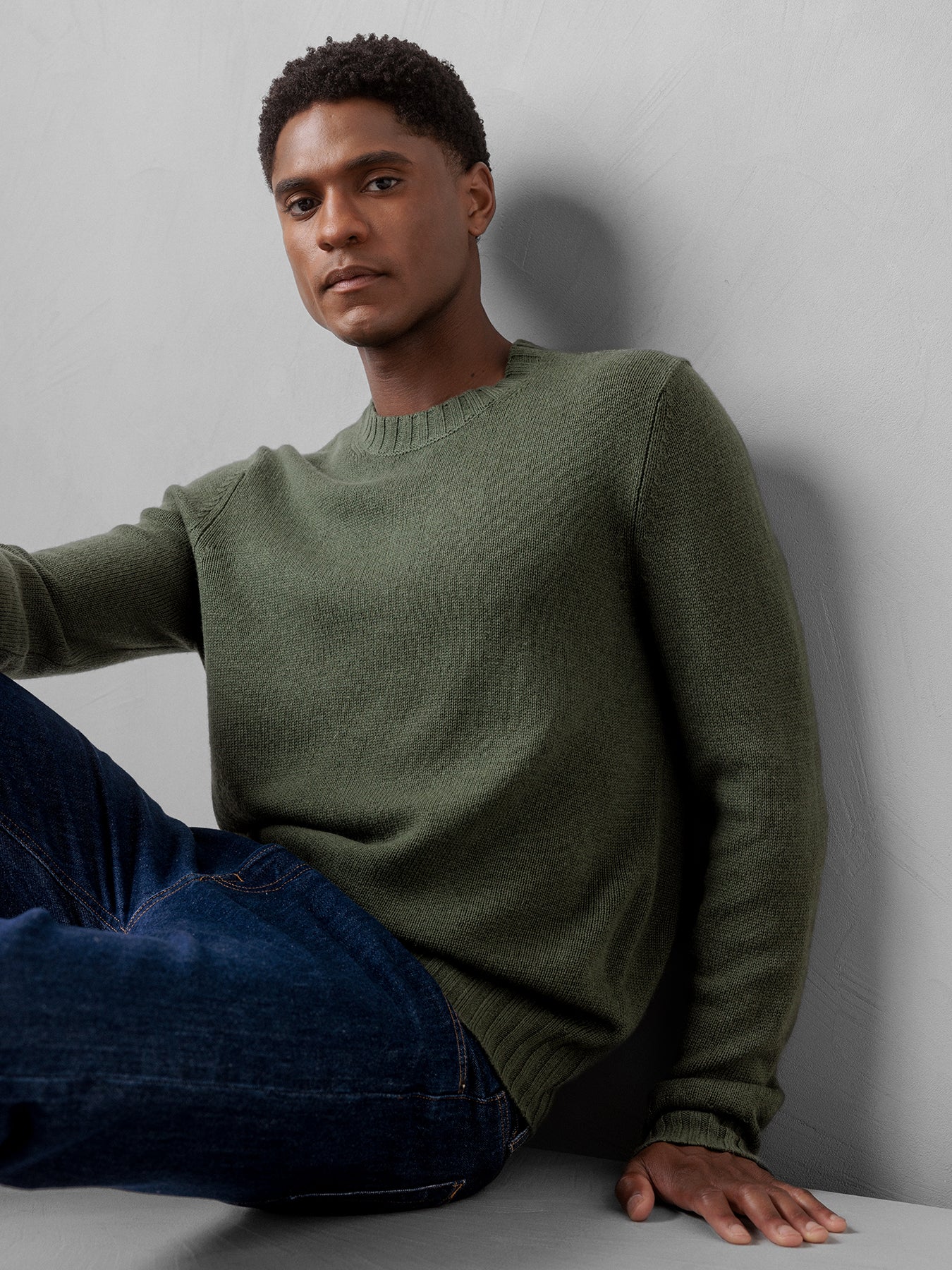 ALLUDE Pullover aus Schurwolle Herren (36 GRÜN)