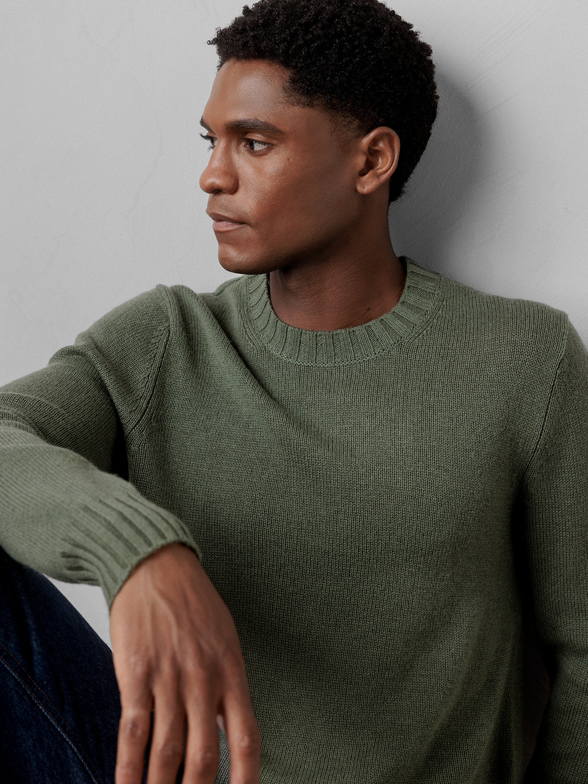 ALLUDE Pullover aus Schurwolle Herren (36 GRÜN)