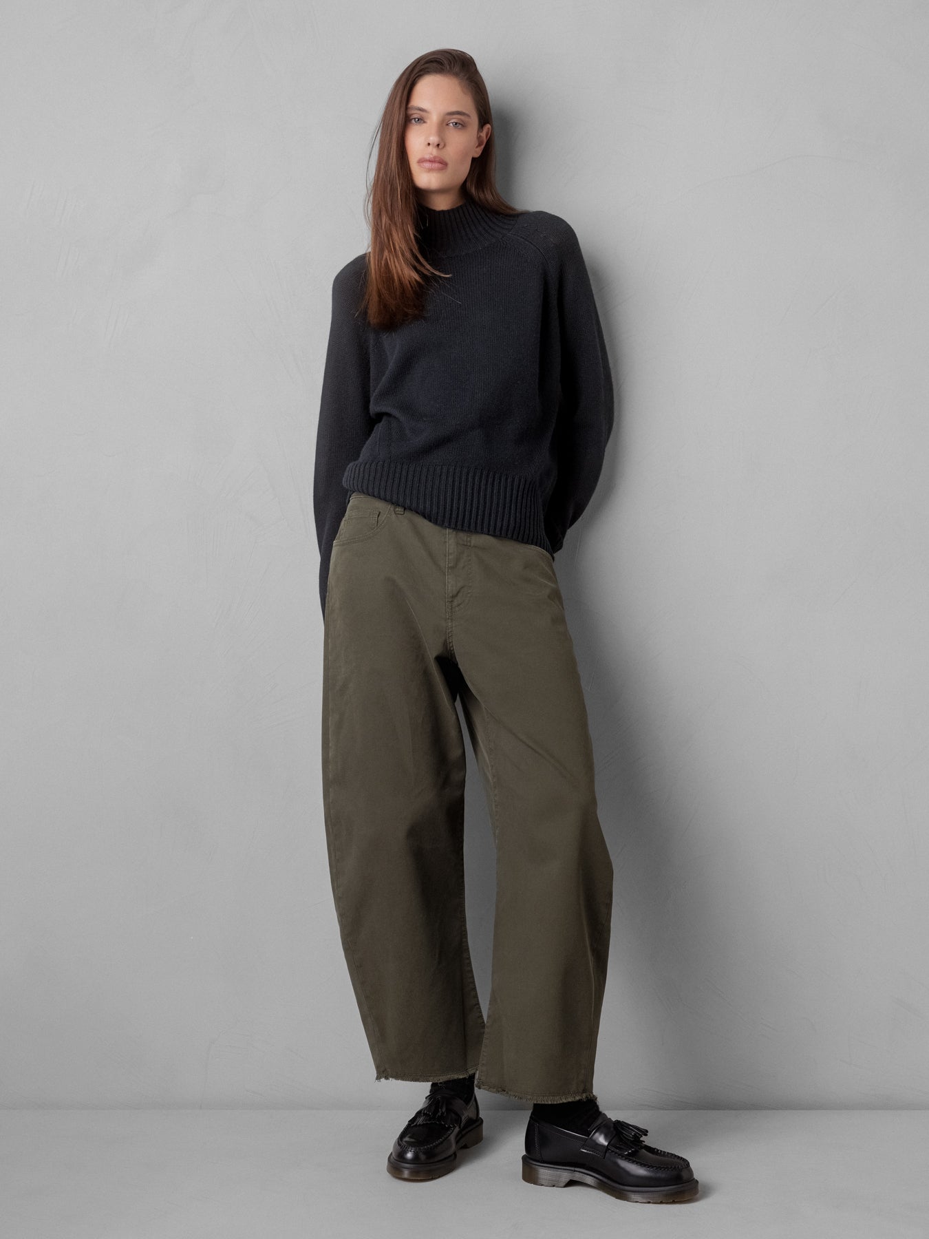 ALLUDE Pullover aus Schurwolle Damen (90 SCHWARZ)