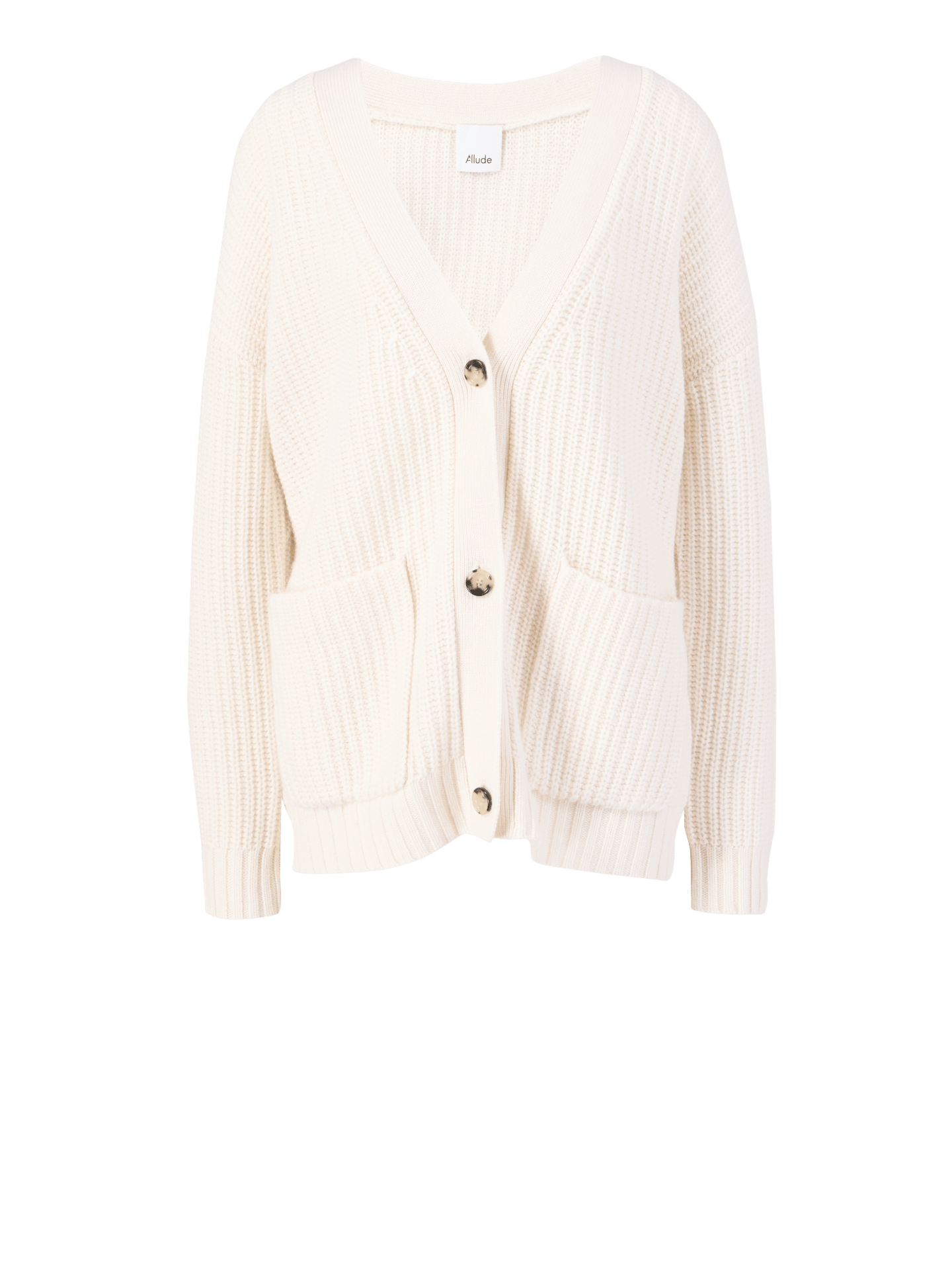 Strickjacke mit Cashmere Crème