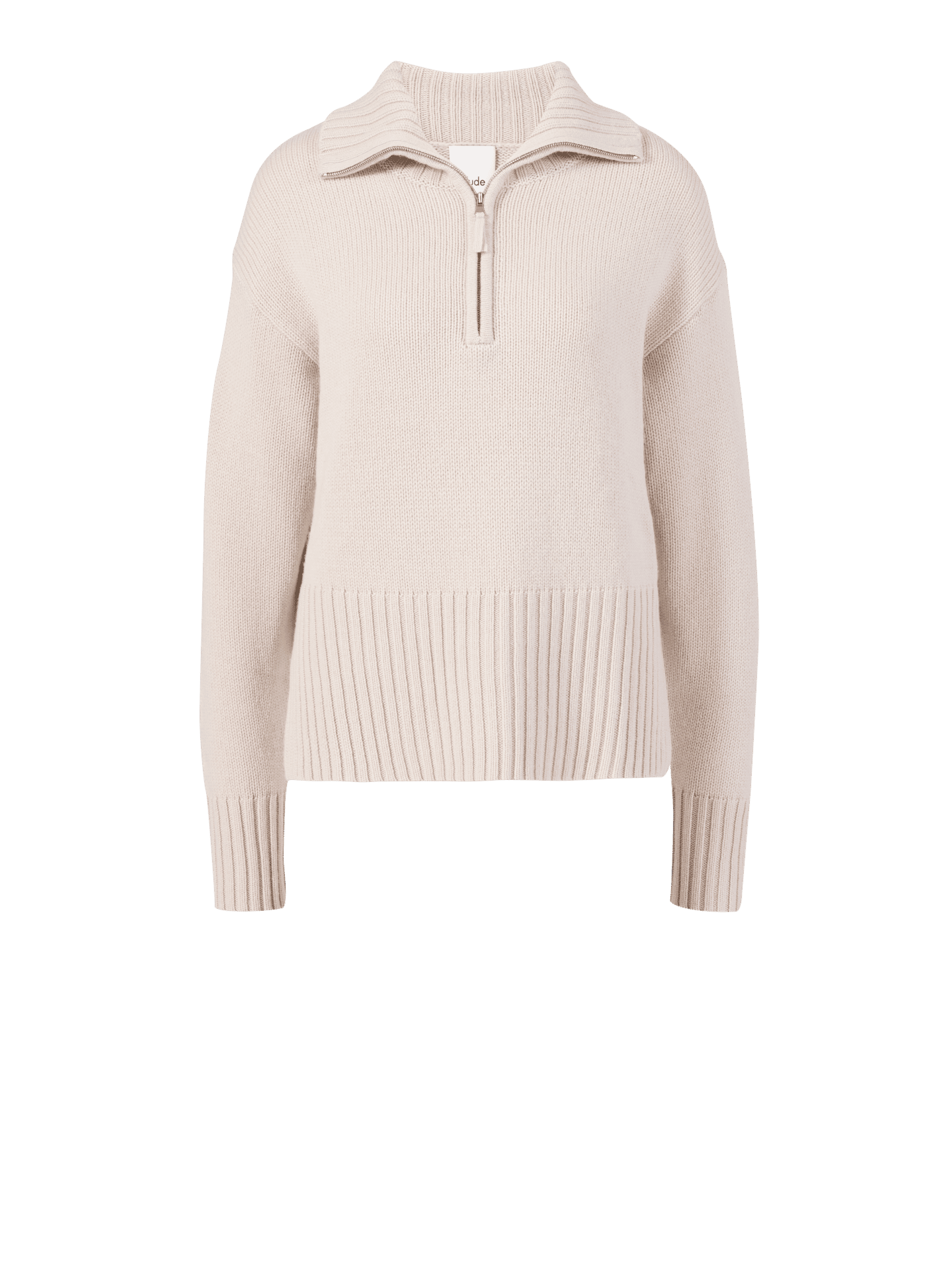 Troyer-Pullover Beige