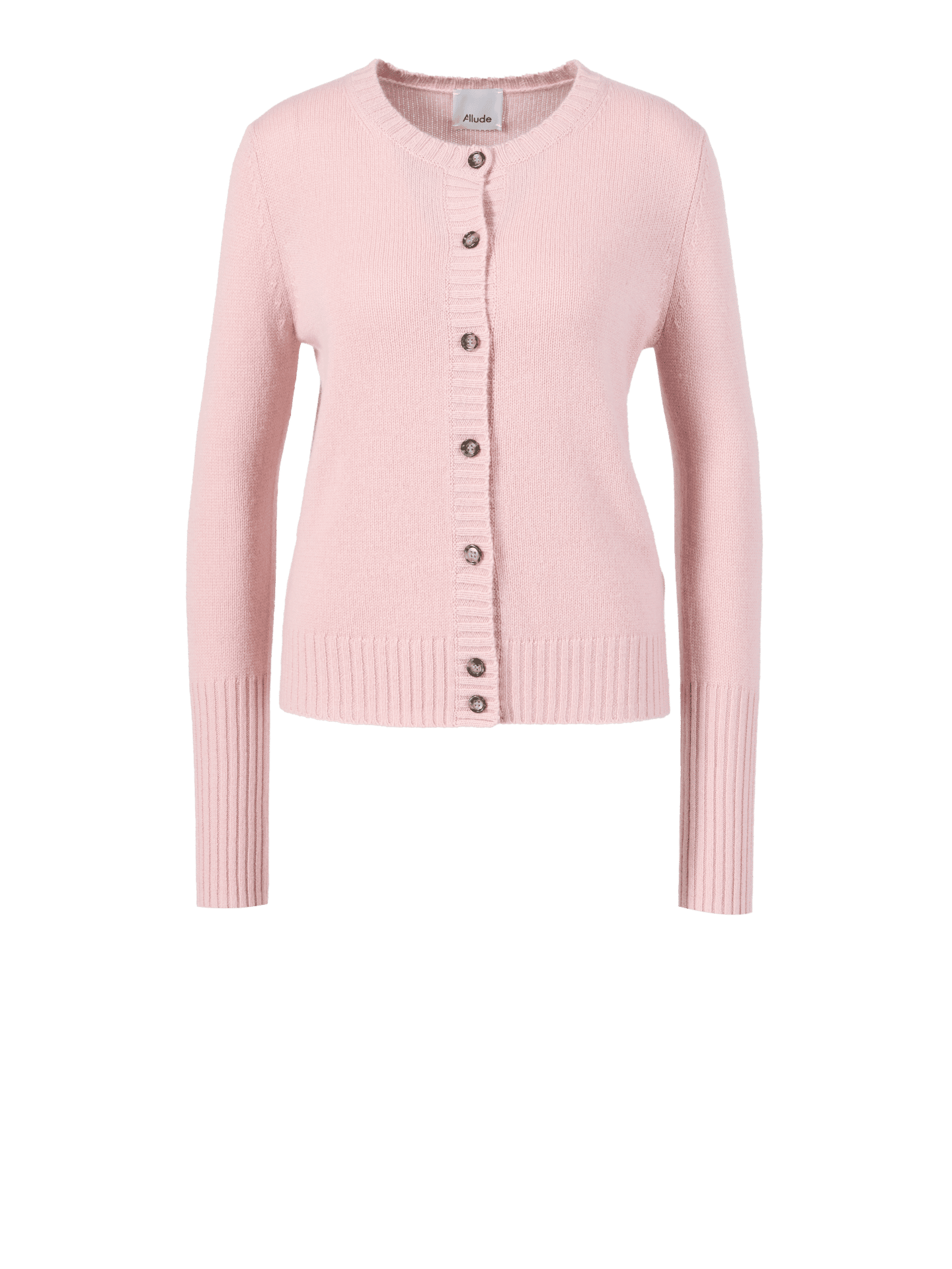 Cashmere-Strickjacke Braun